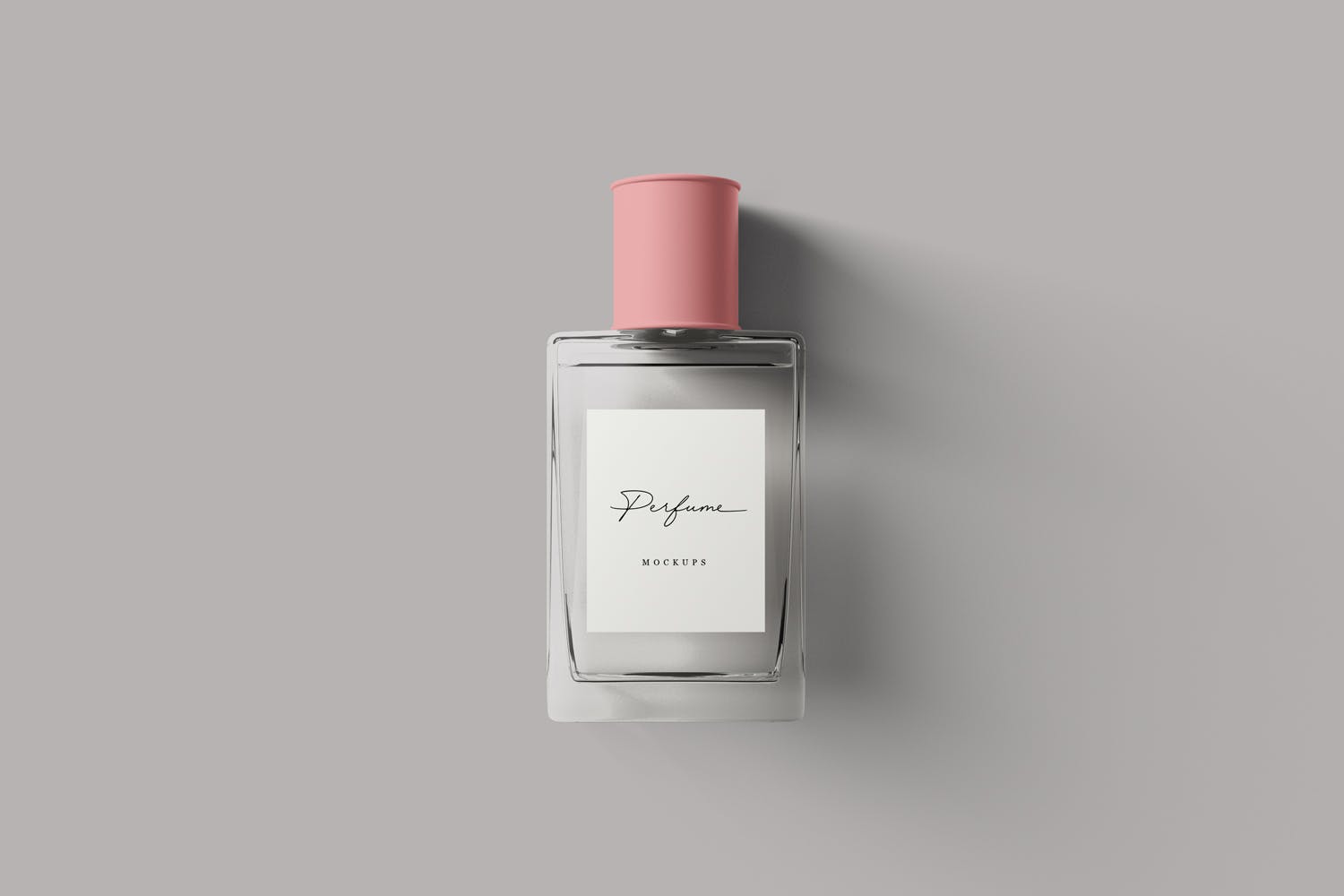 香水瓶外观设计图样机 Perfume Mockups