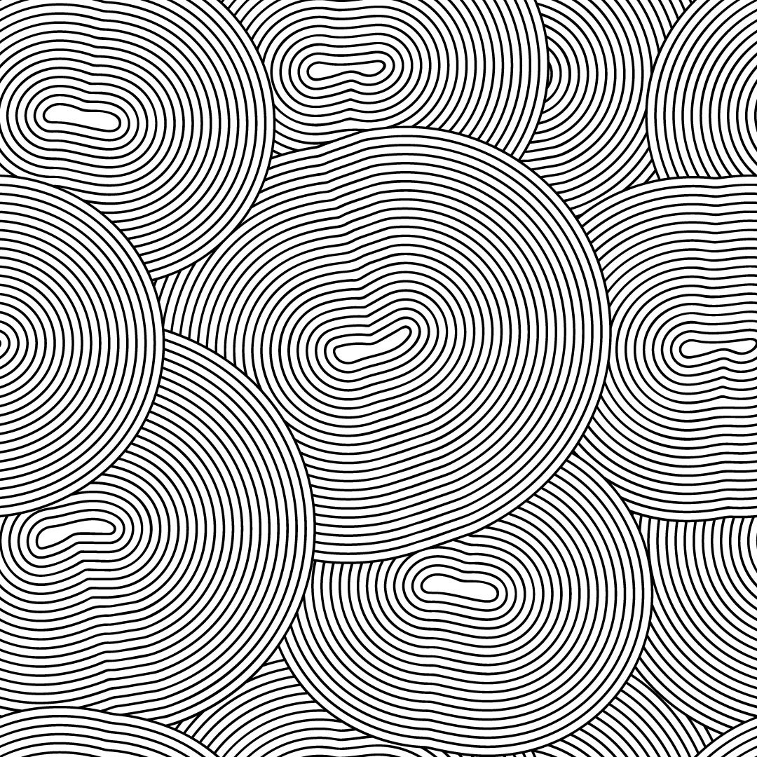 抽象几何概念圆环圆弧罗环单线矢量纹理