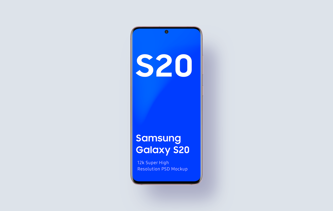 Samsung Galaxy S20 安卓手机样机下载