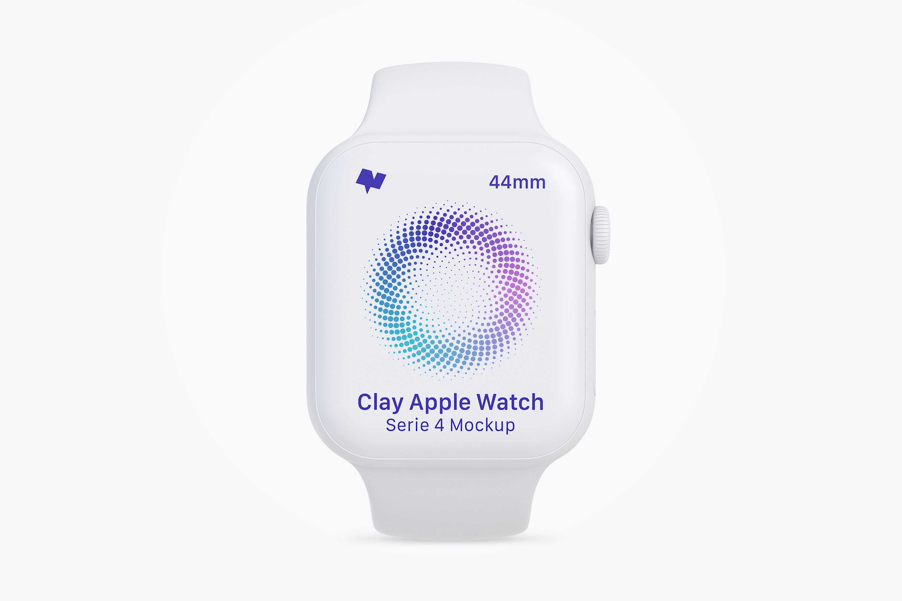 智能手表样机素材 Clay Apple Watch Seri