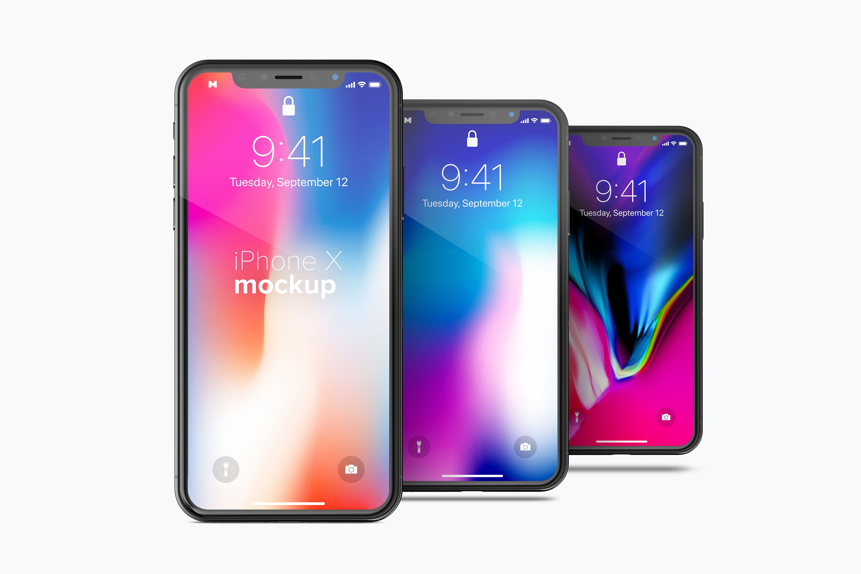 手机样机素材 Free iPhone X Mockup 03