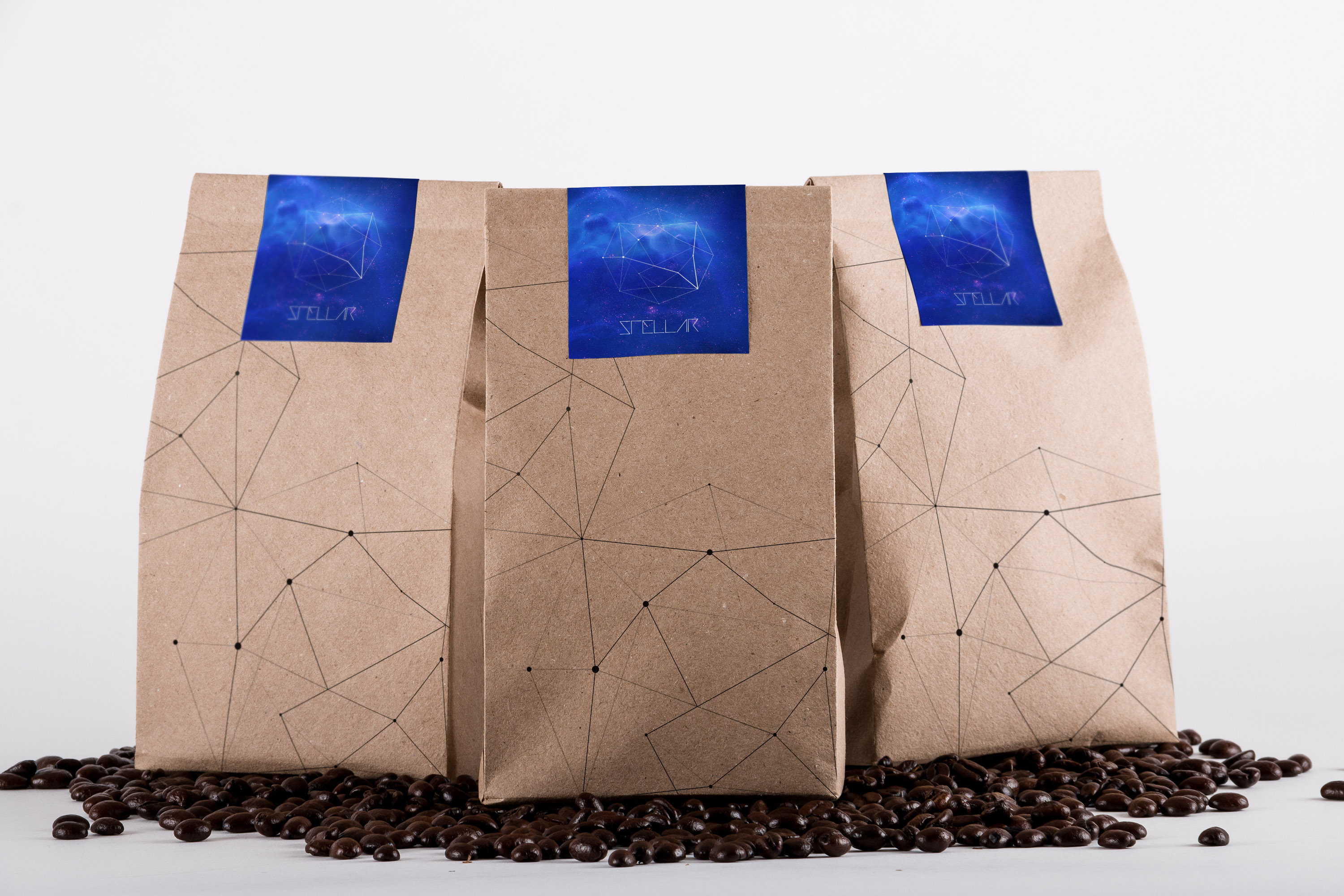咖啡纸袋包装样机 Coffee Bag Mockup 03