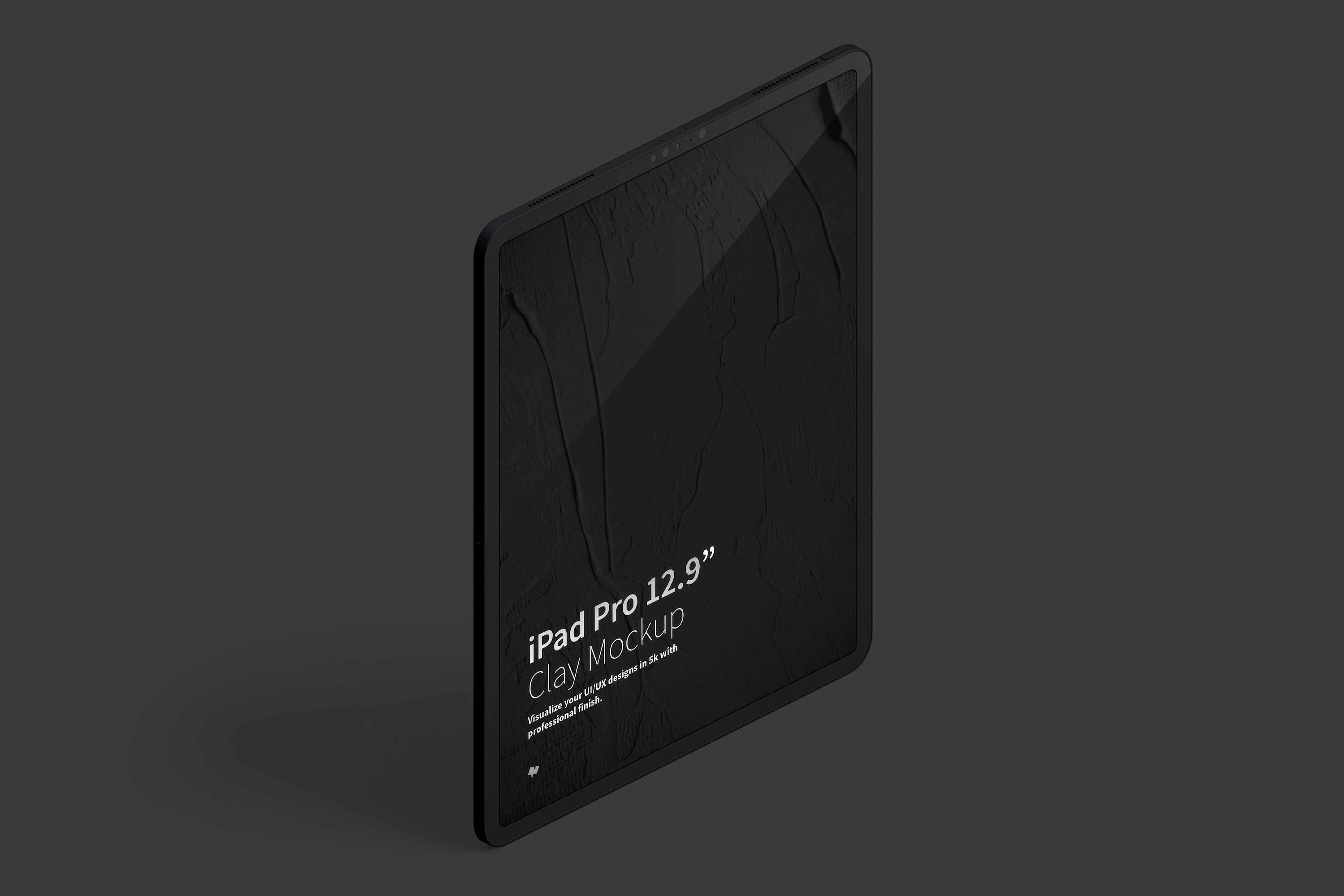 平板样机素材 Clay iPad Pro 12.9” Moc