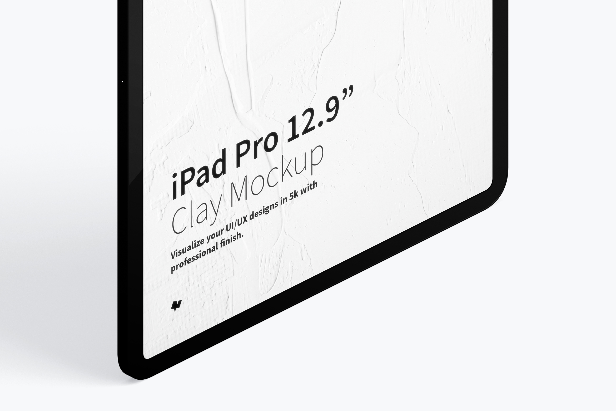 平板样机素材 Clay iPad Pro 12.9” Moc