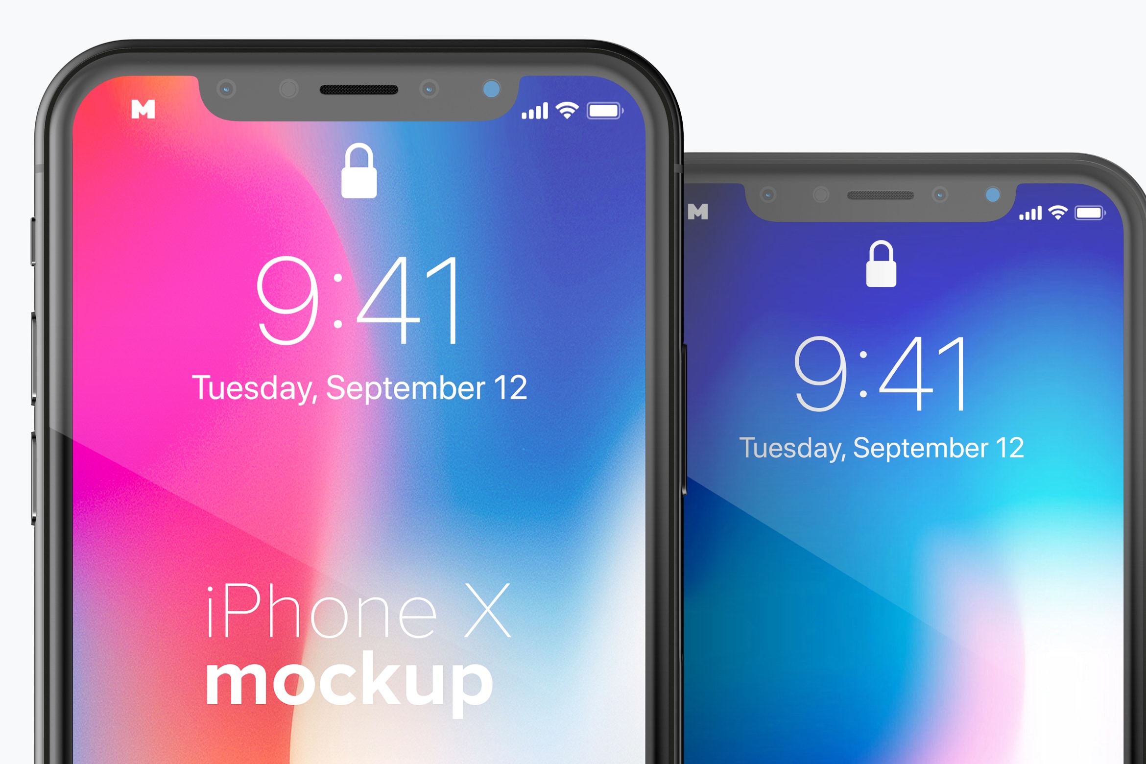 手机样机素材 Free iPhone X Mockup 03