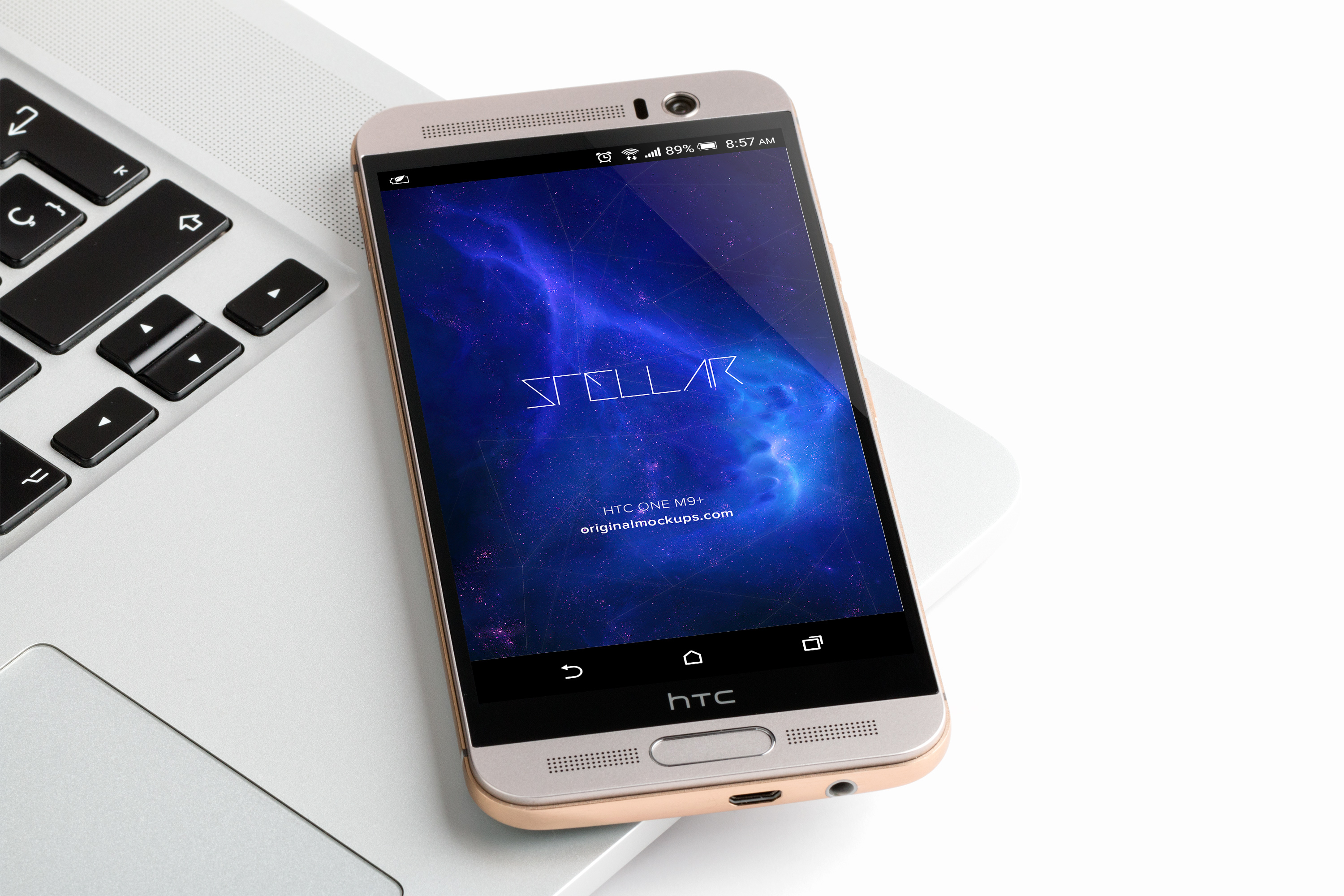 安卓手机样机 HTC One M9  PSD Mockup