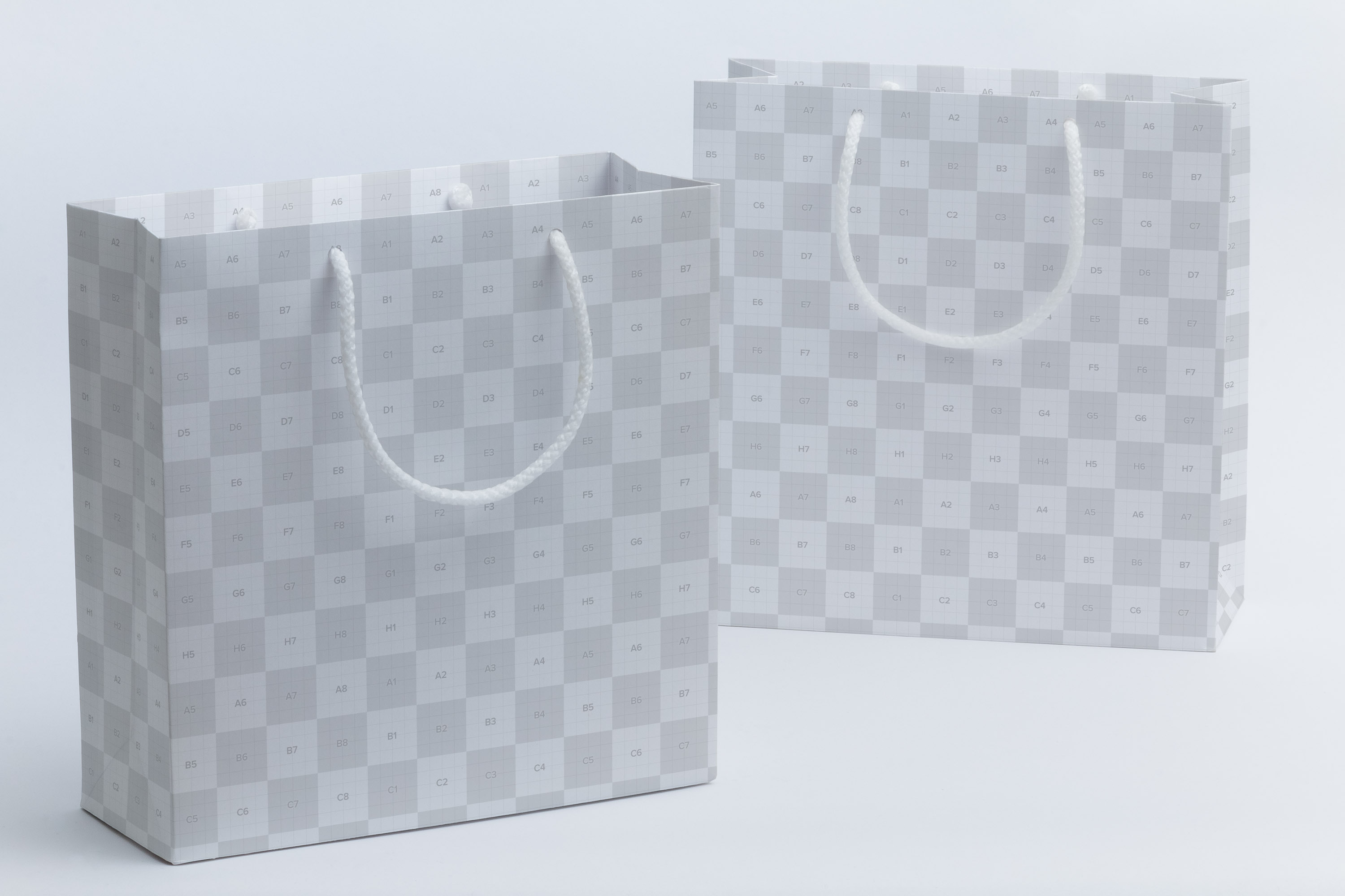 购物纸袋设计样机 Shopping Bag Mockup 0