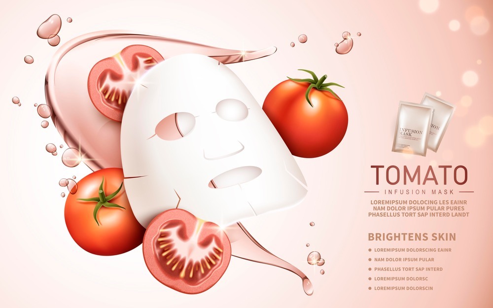 番茄西红柿精华嫩肤换新洗面奶海报