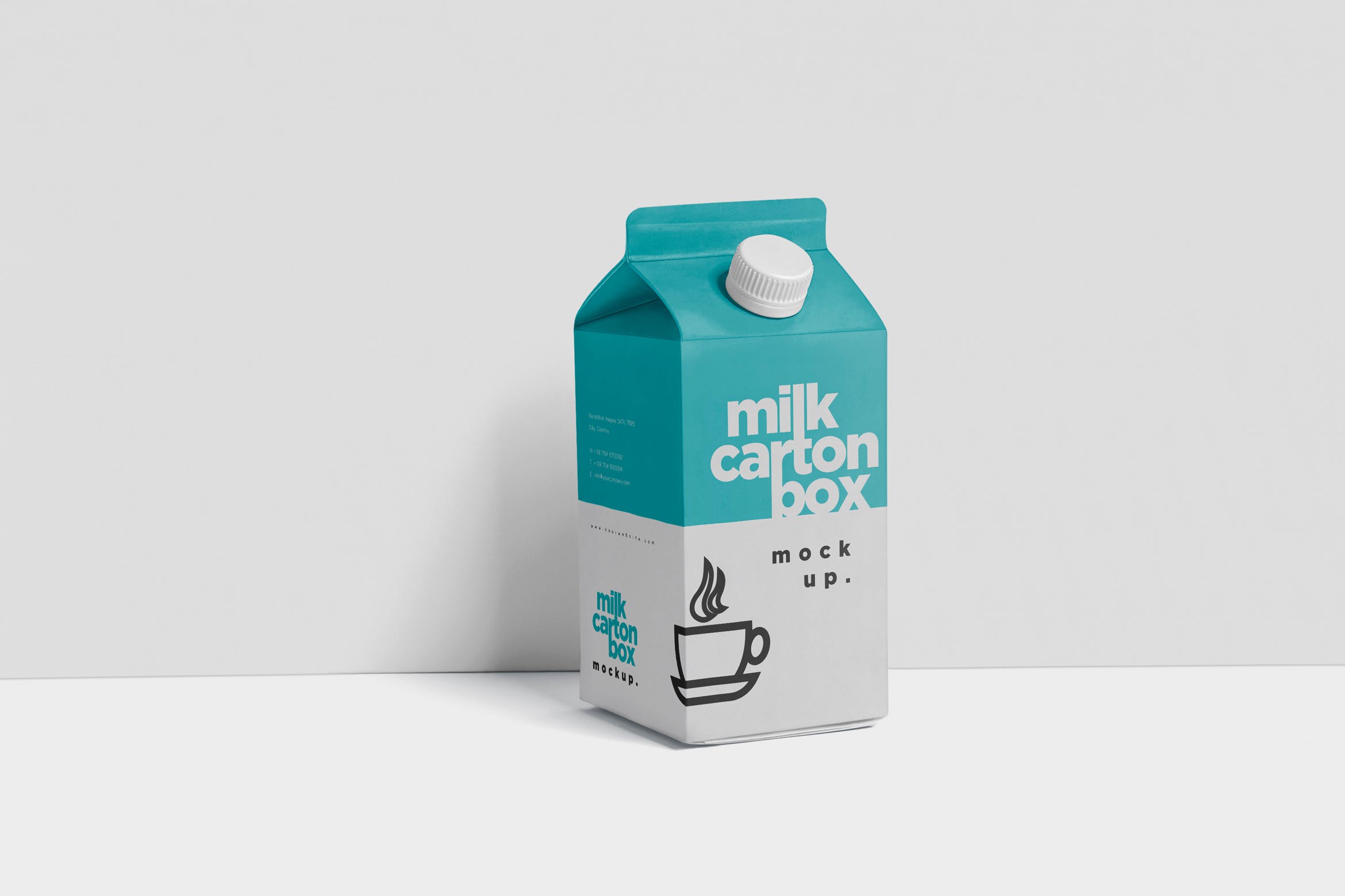 果汁牛奶饮料纸盒包装效果图样机 Juice – Milk M