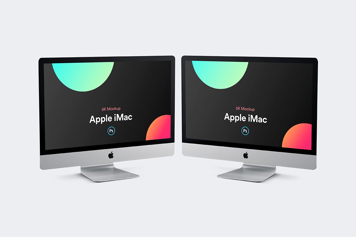 四种视角2019款视网膜屏iMac一体机样机 iMac 20