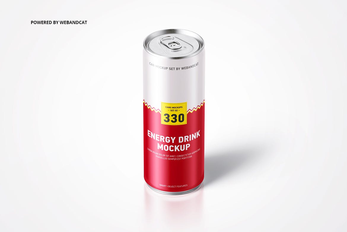 功能性能量饮料罐头外观设计样机 Energy Drink C