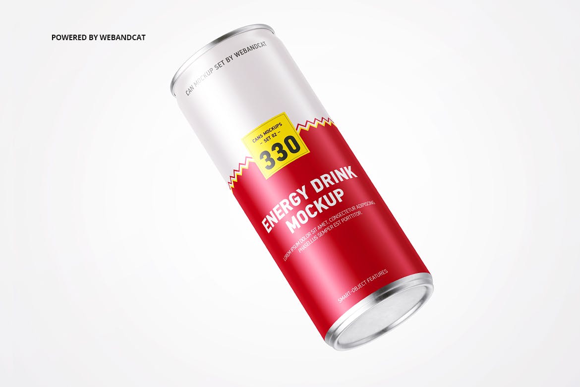 功能性能量饮料罐头外观设计样机 Energy Drink C