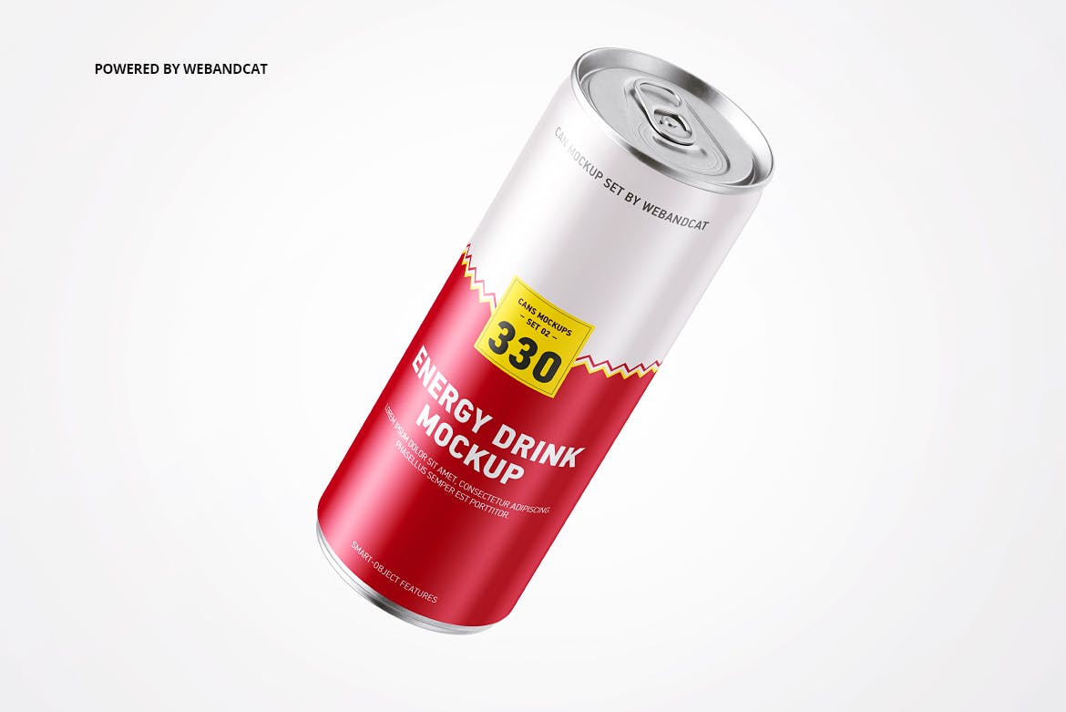 功能性能量饮料罐头外观设计样机 Energy Drink C