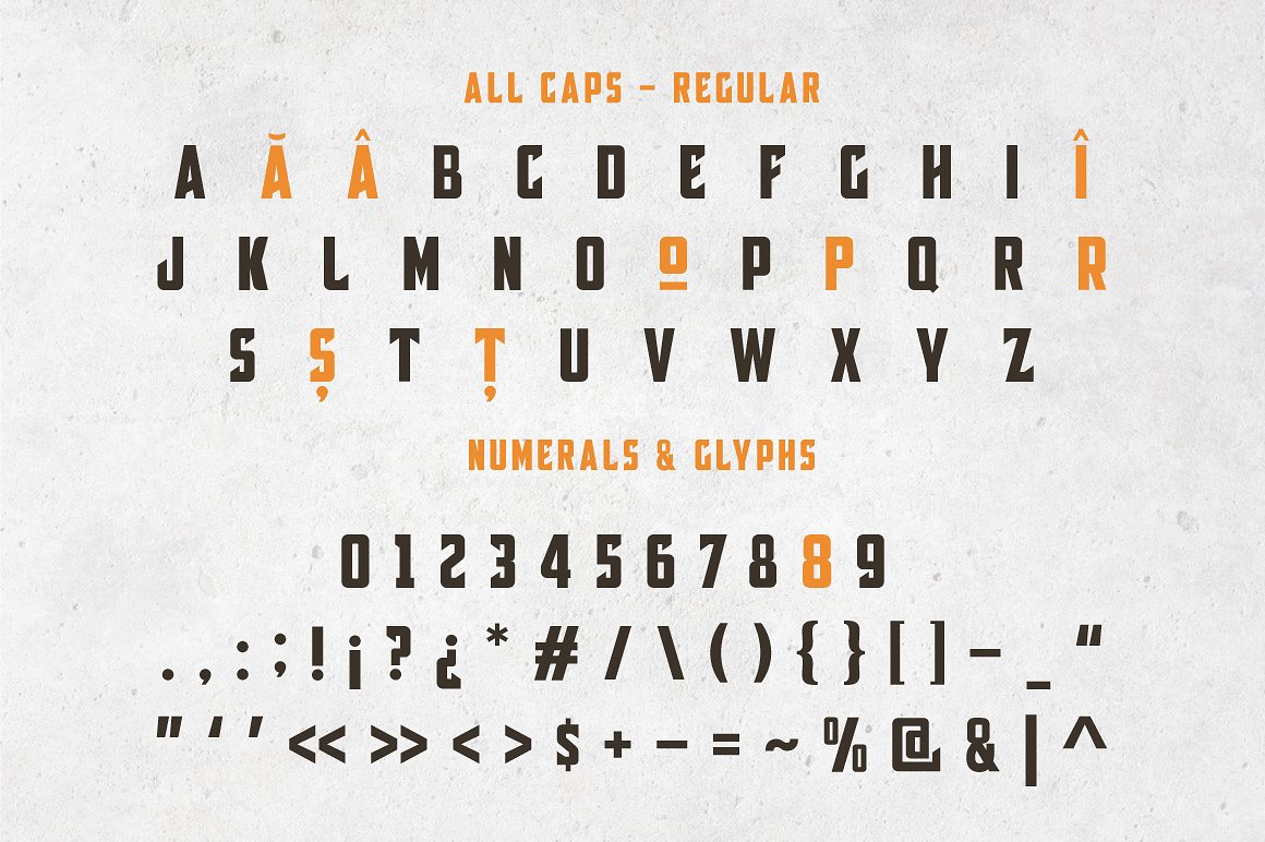 经典复古字体 Broscoi – Vintage Font