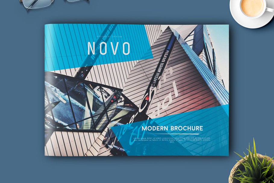 现代画册模板 Novo Modern Brochure