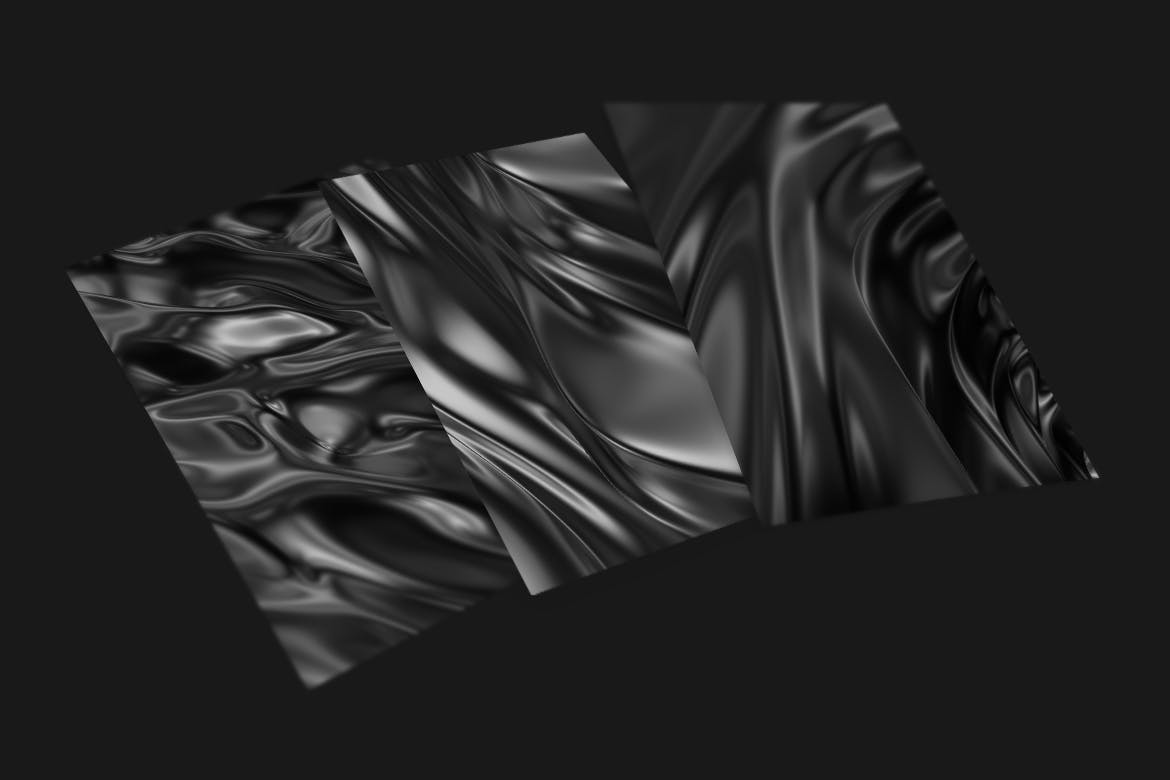 科技感抽象的3D波纹渲染图背景素材下载
