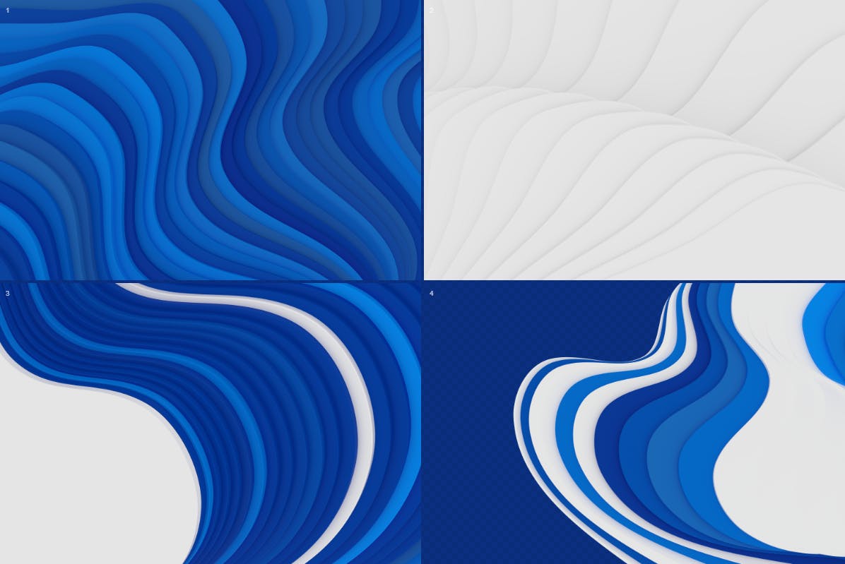 抽象的3D波浪条纹的背景底纹纹理大集合
