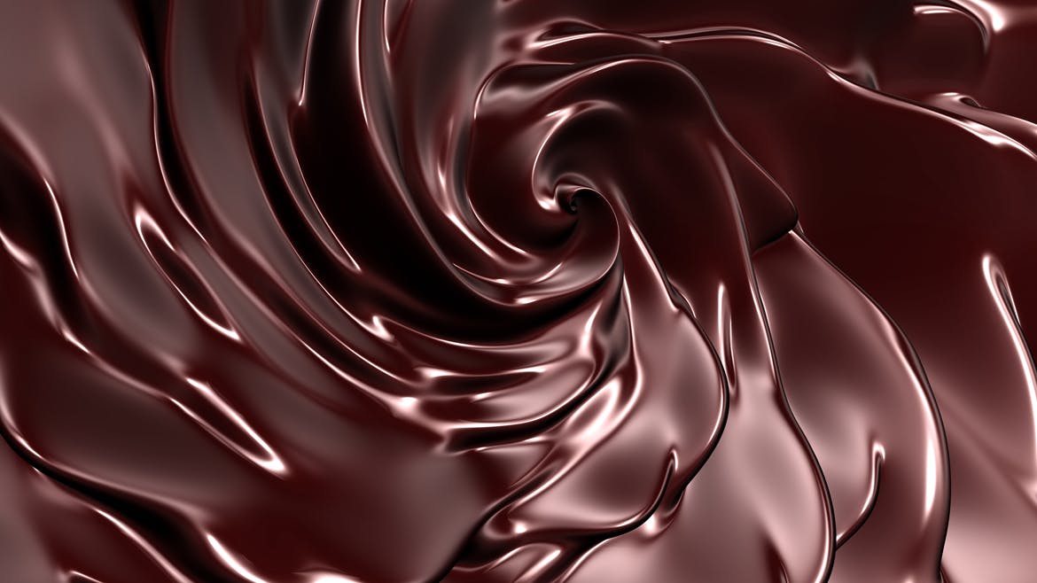 巧克力丝滑波浪背景