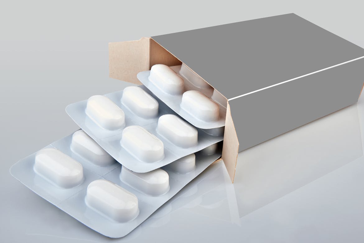 药品包装设计样机（PSD）