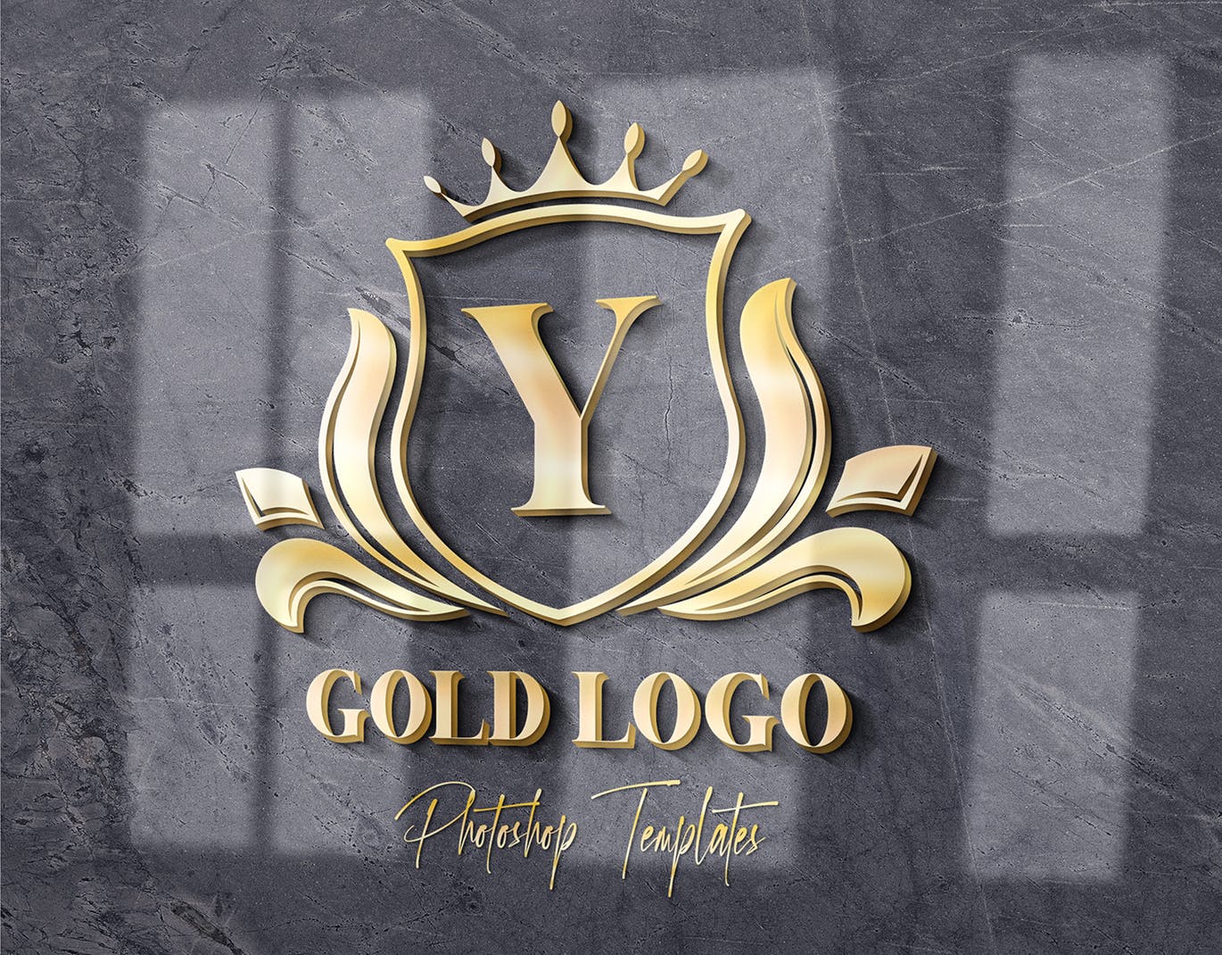 3D立体logo标志设计VI设计品牌墙LOGO墙企业形象样机