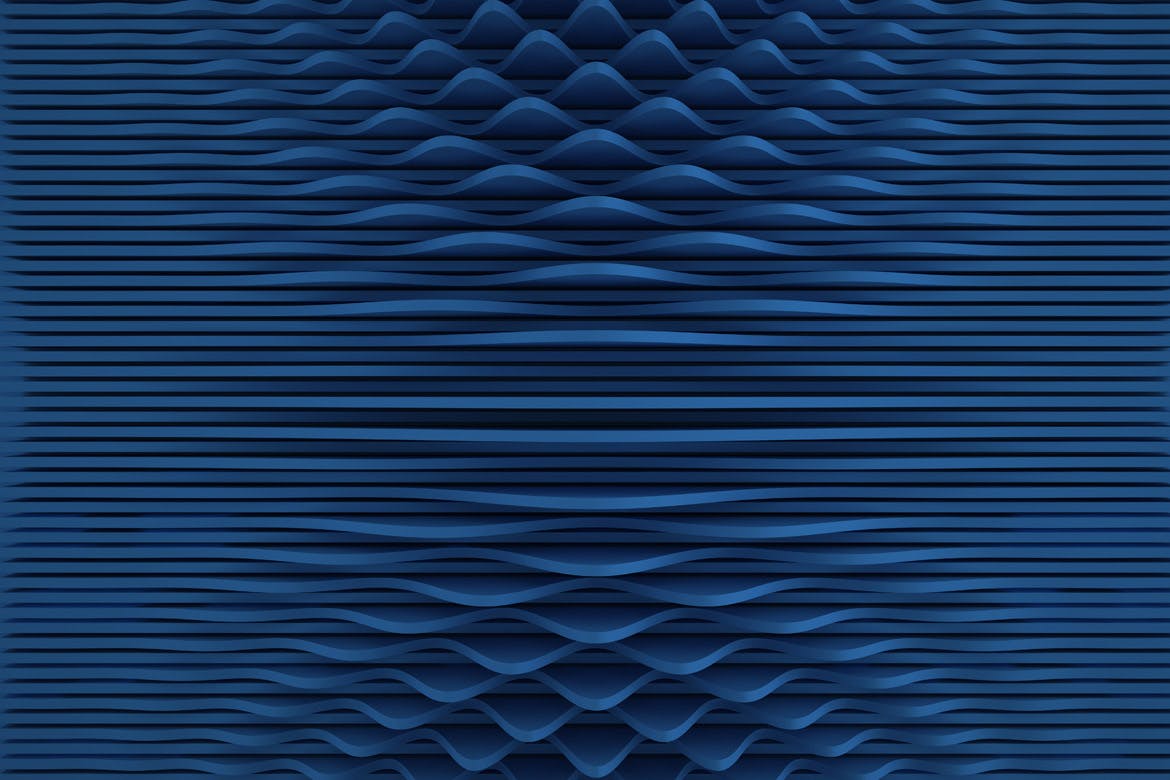 Cymatics抽象立体科技彩色背景（JPG）