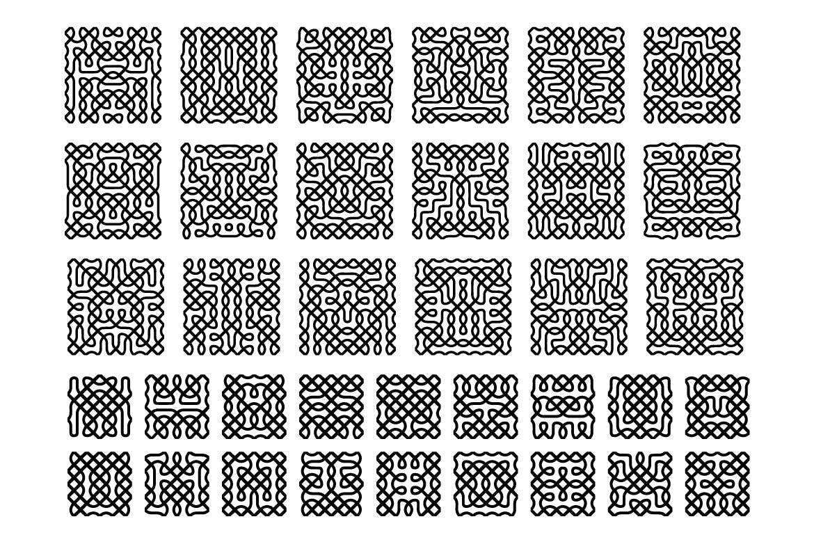 凯尔特图案下载（Ai,Pat）