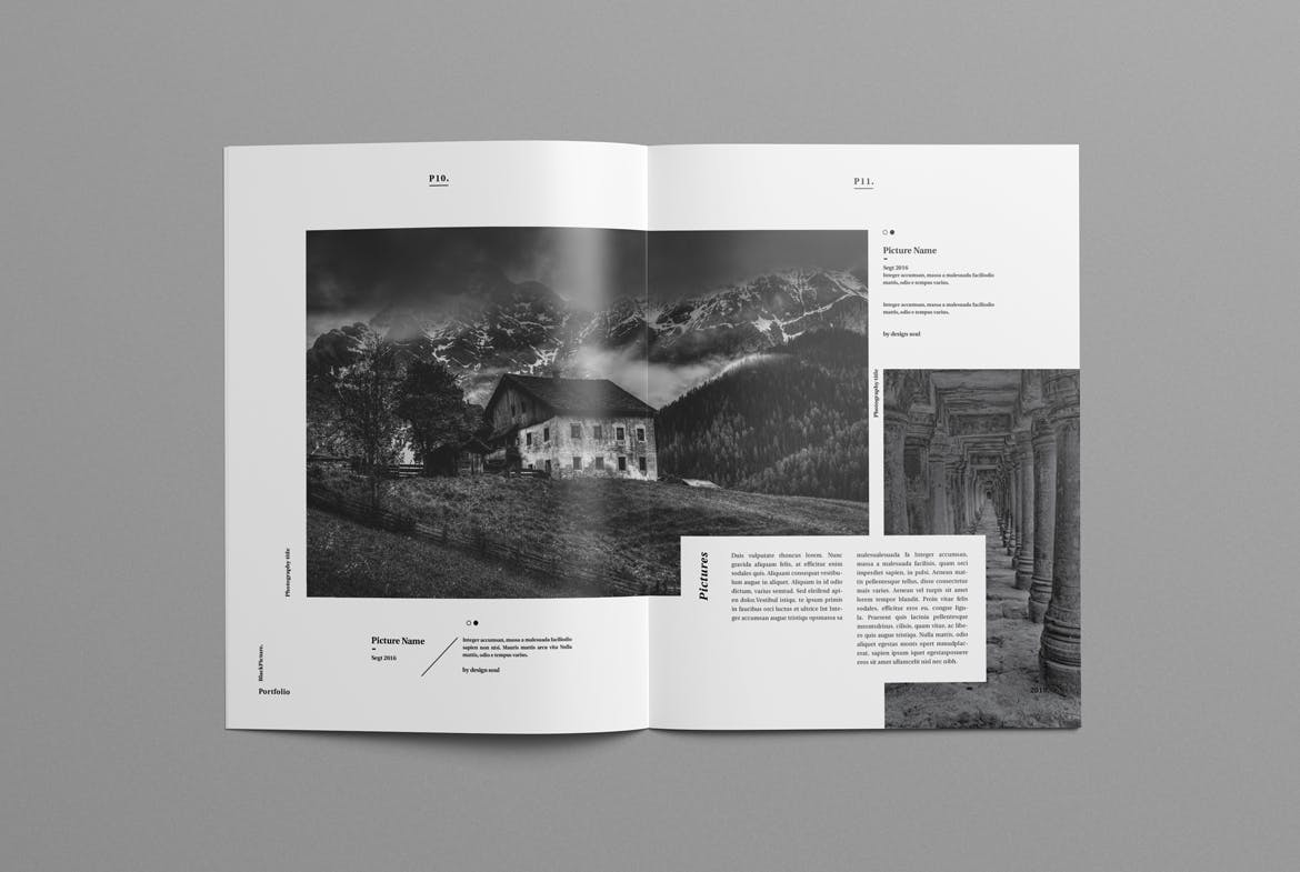 摄影作品集画册品牌手册宣传册书籍装帧杂志设计