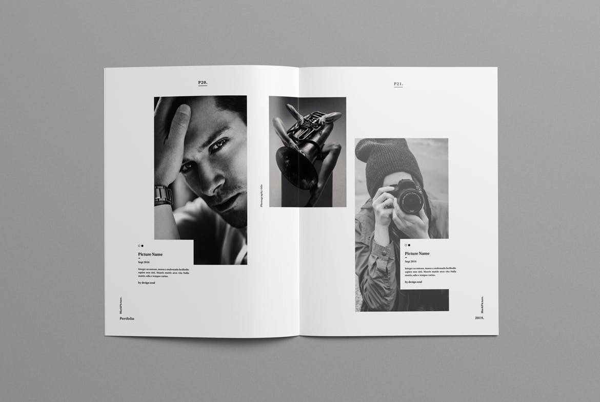 摄影作品集画册品牌手册宣传册书籍装帧杂志设计
