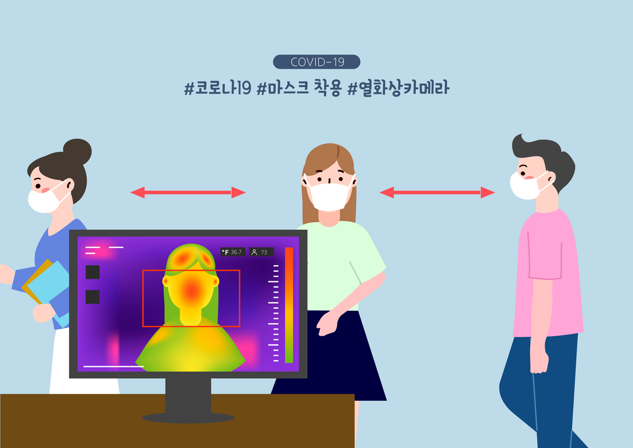 新冠疫情卫生防护社交隔离生活矢量插画素材合辑