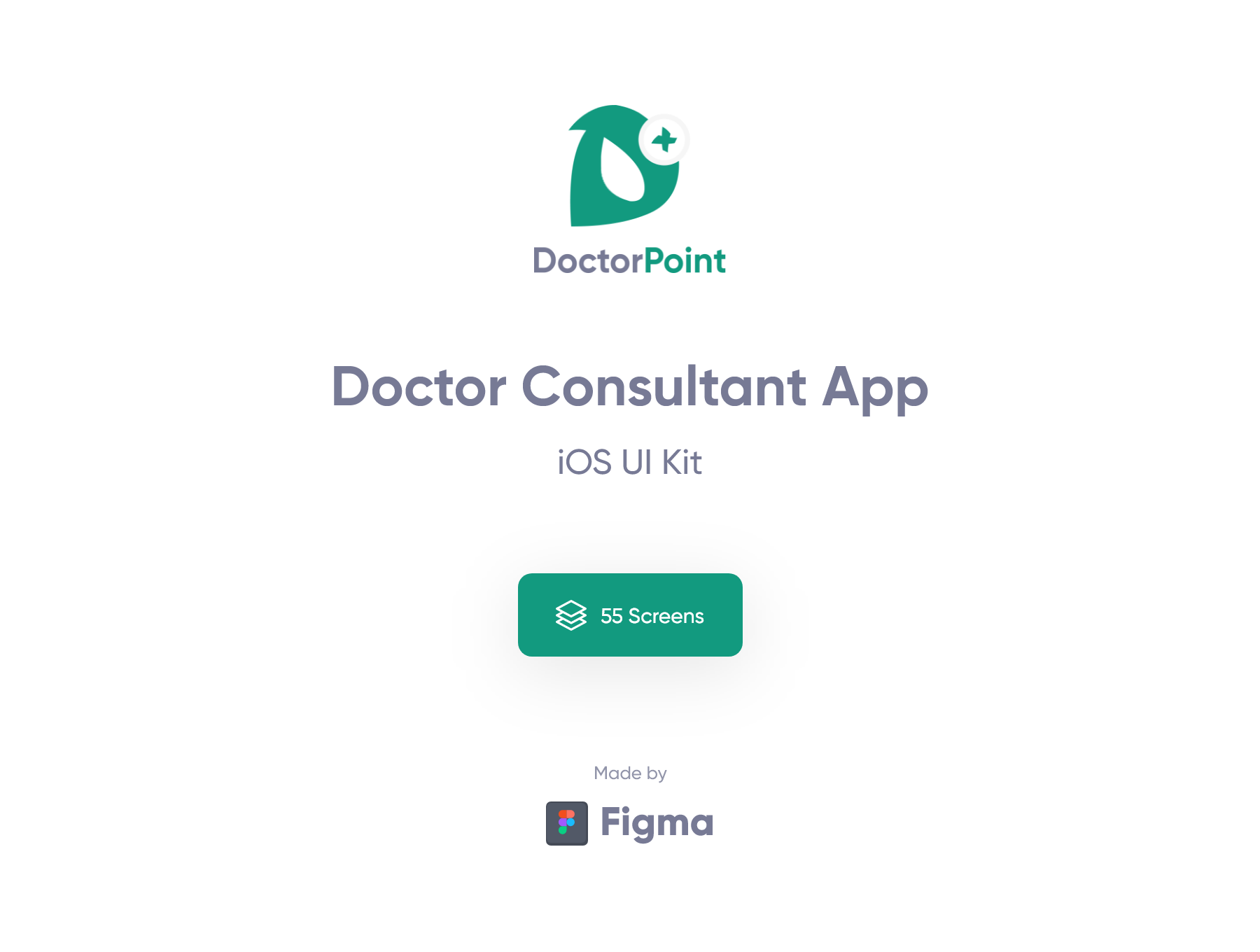 医生在线顾问移动APP程序UI界面素材 DoctorPoin