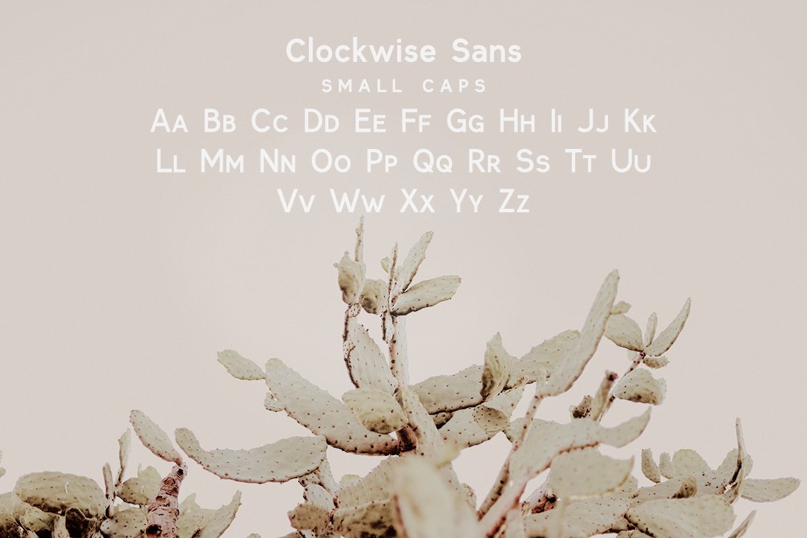 一款比较友好的非衬线英文字体 Clockwise sans