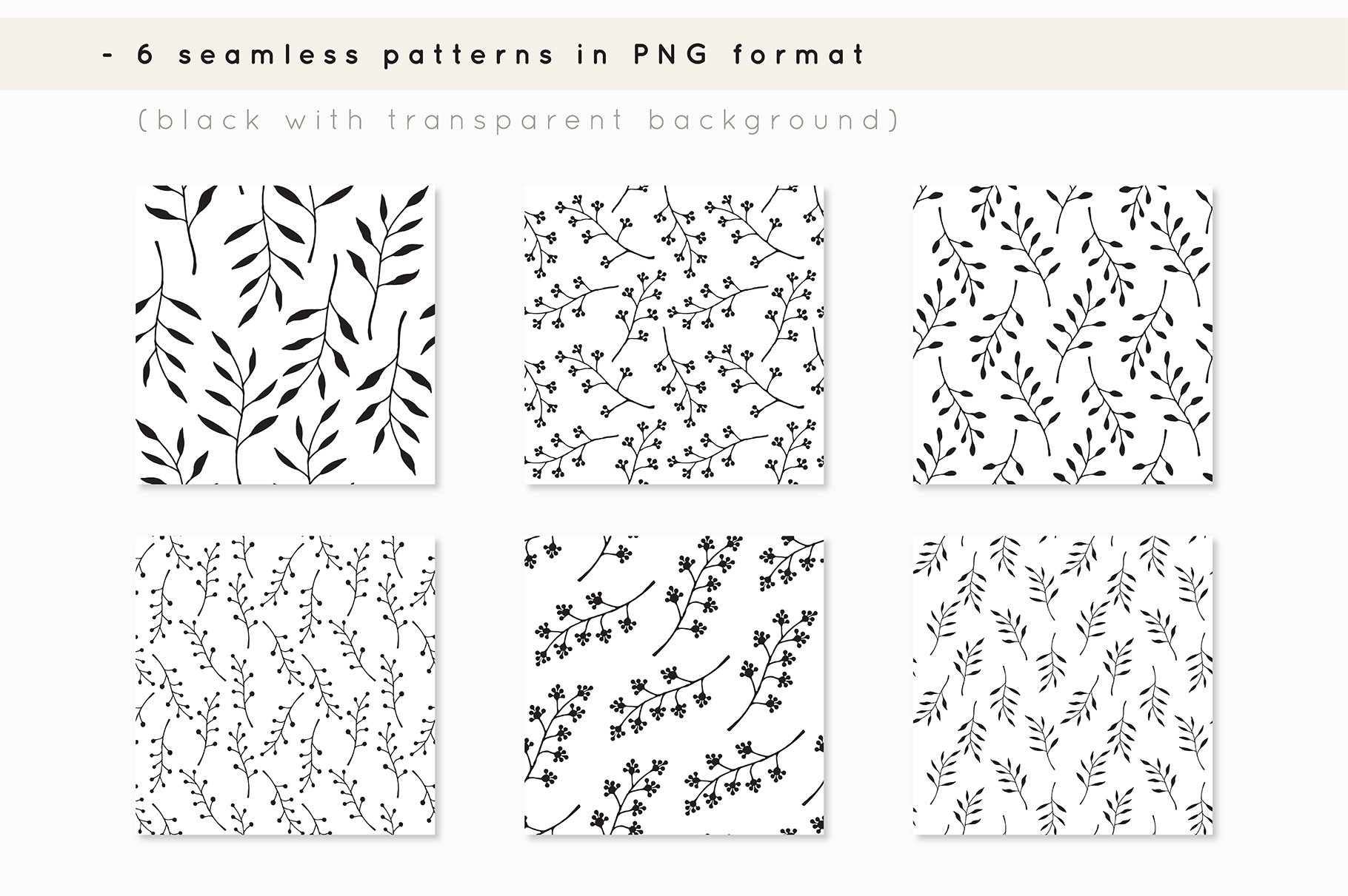 植物图案插图矢量素材集 Botanic Graphic Co