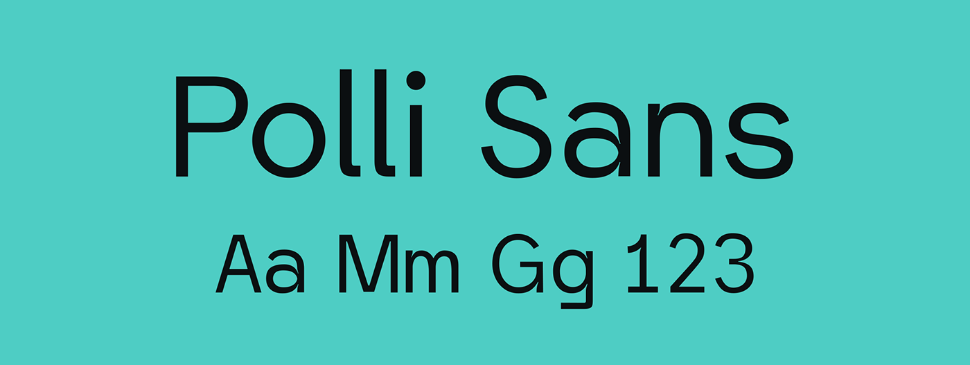 Polli Sans 家族整套无衬线几何字体免费下载