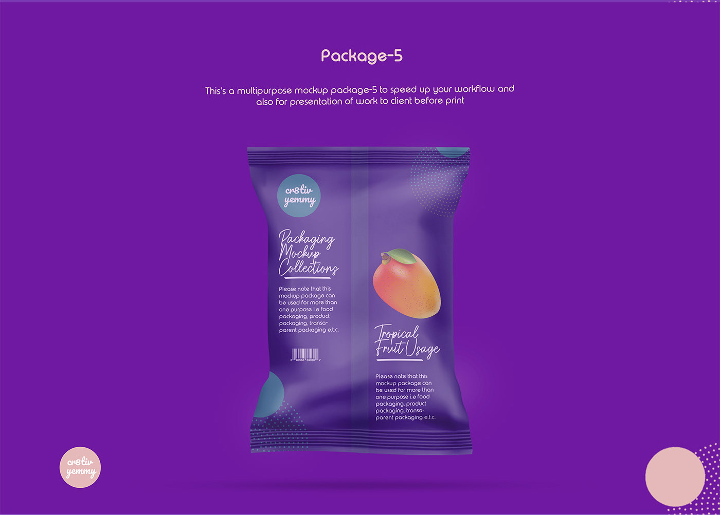 Food Packaging Mockup Collecti