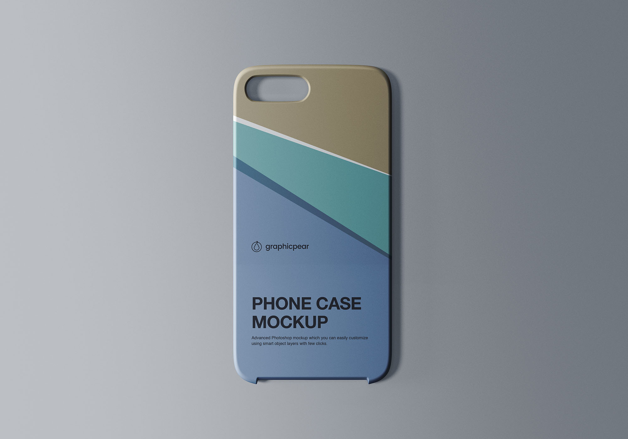 手机壳贴图样机展示PSD模板 Phone Case Mock