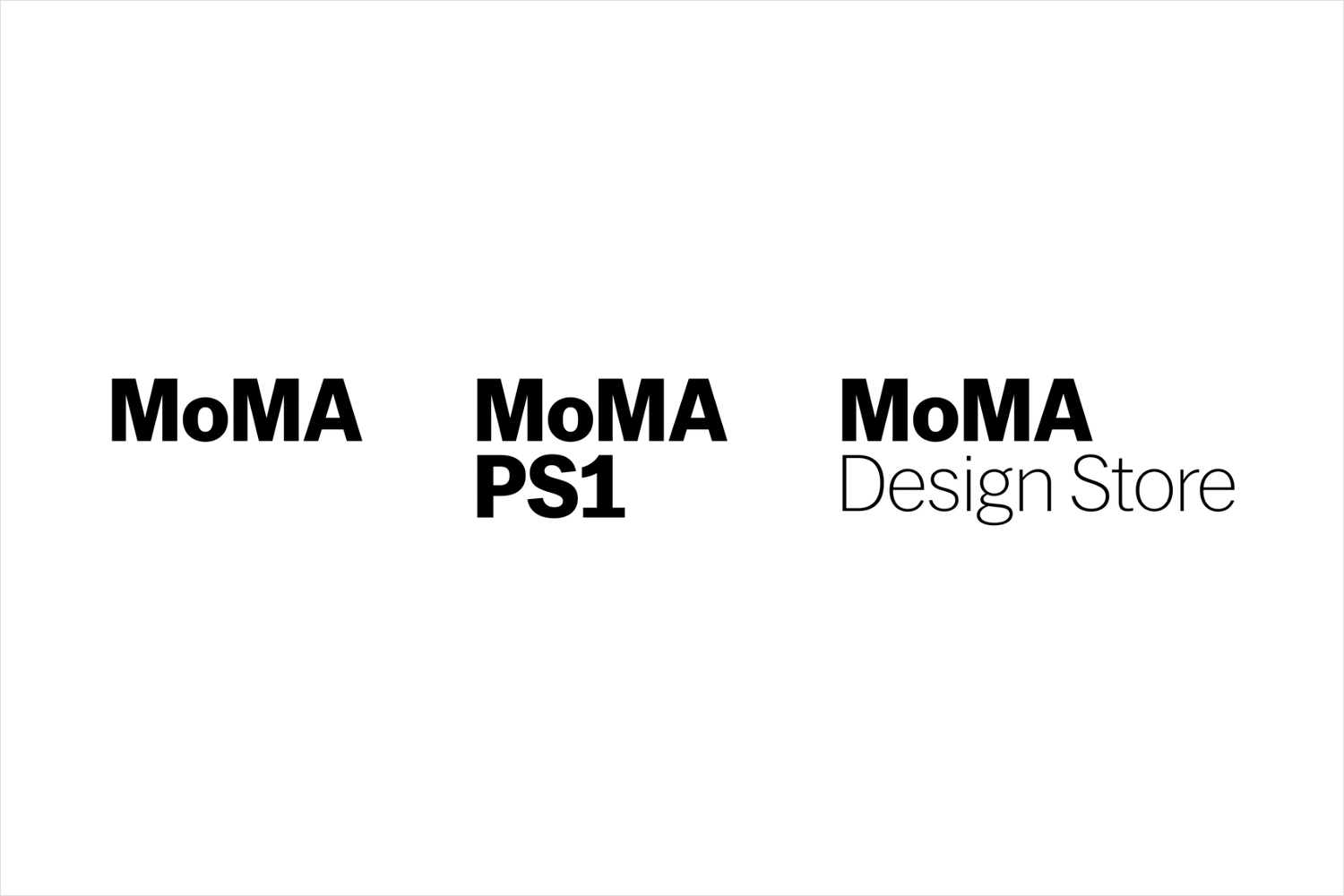 MoMA Sans - Custom Typeface by