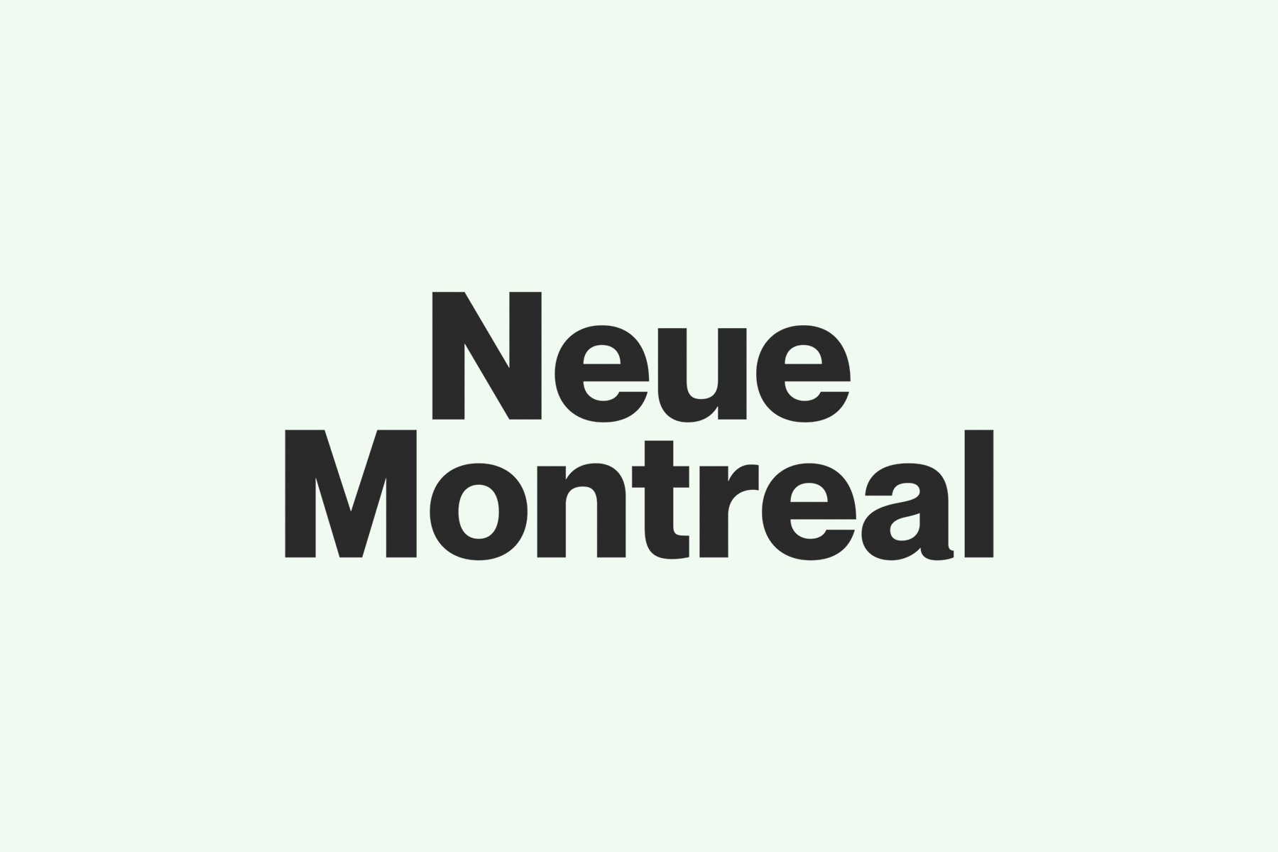 Neue Montreal 通用Grotesque英文无衬线