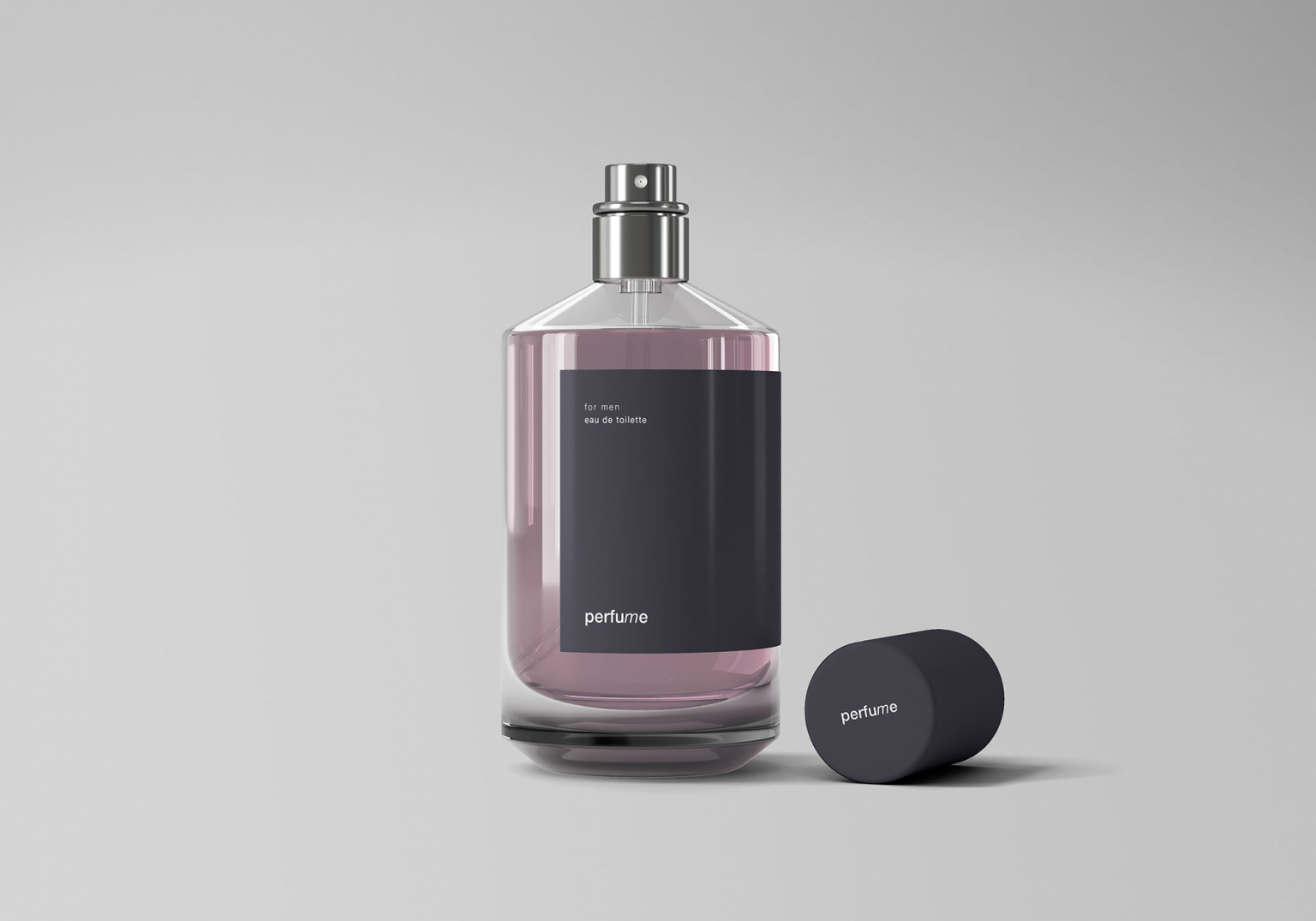 经典香水瓶产品外观设计展示样机 Classic Perfum