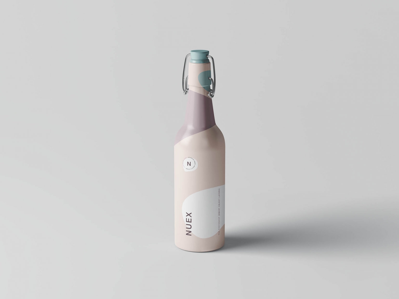 碳酸饮料塑料瓶外包装模板 Matt Clamp Bottle