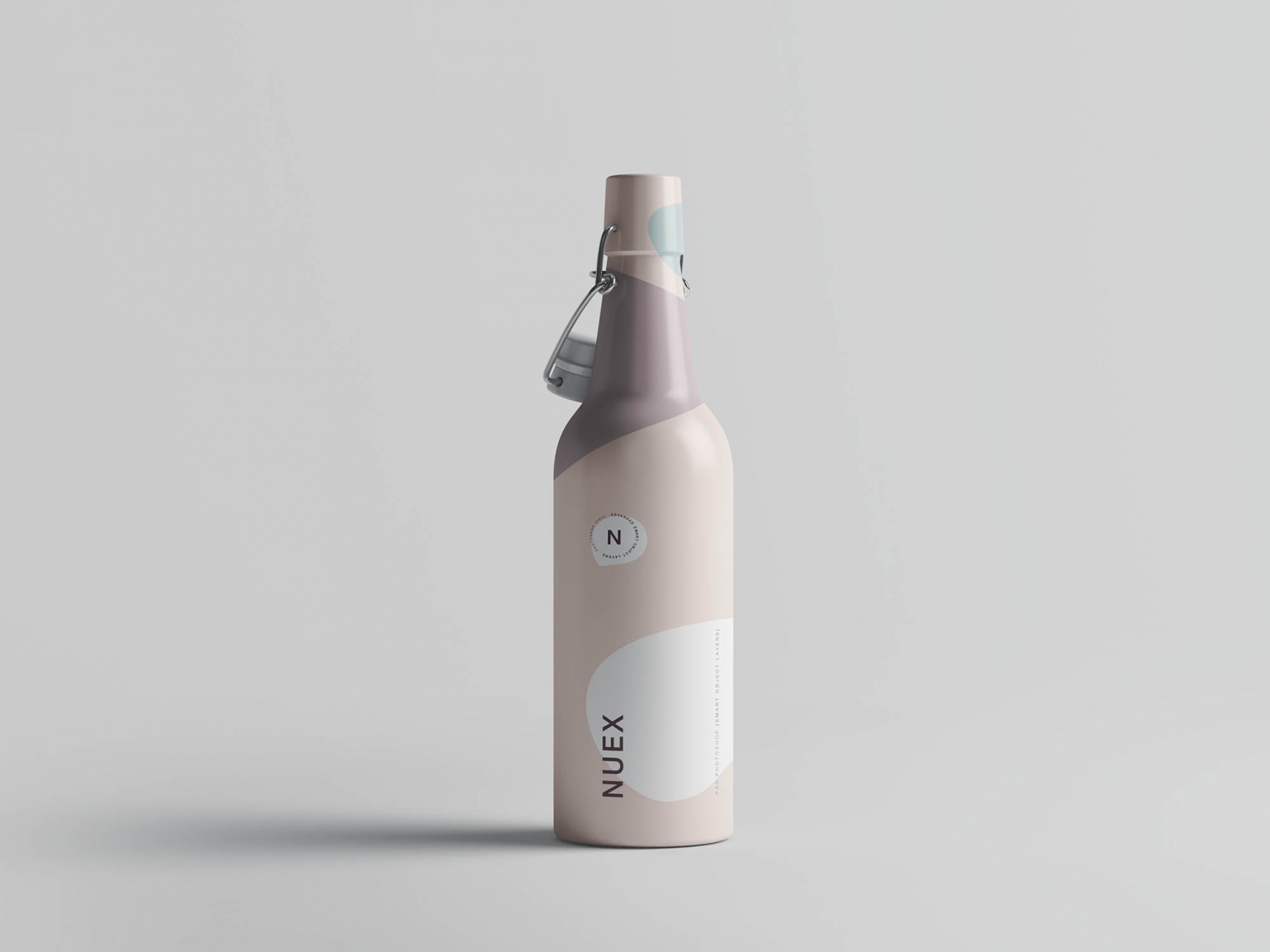 碳酸饮料塑料瓶外包装模板 Matt Clamp Bottle