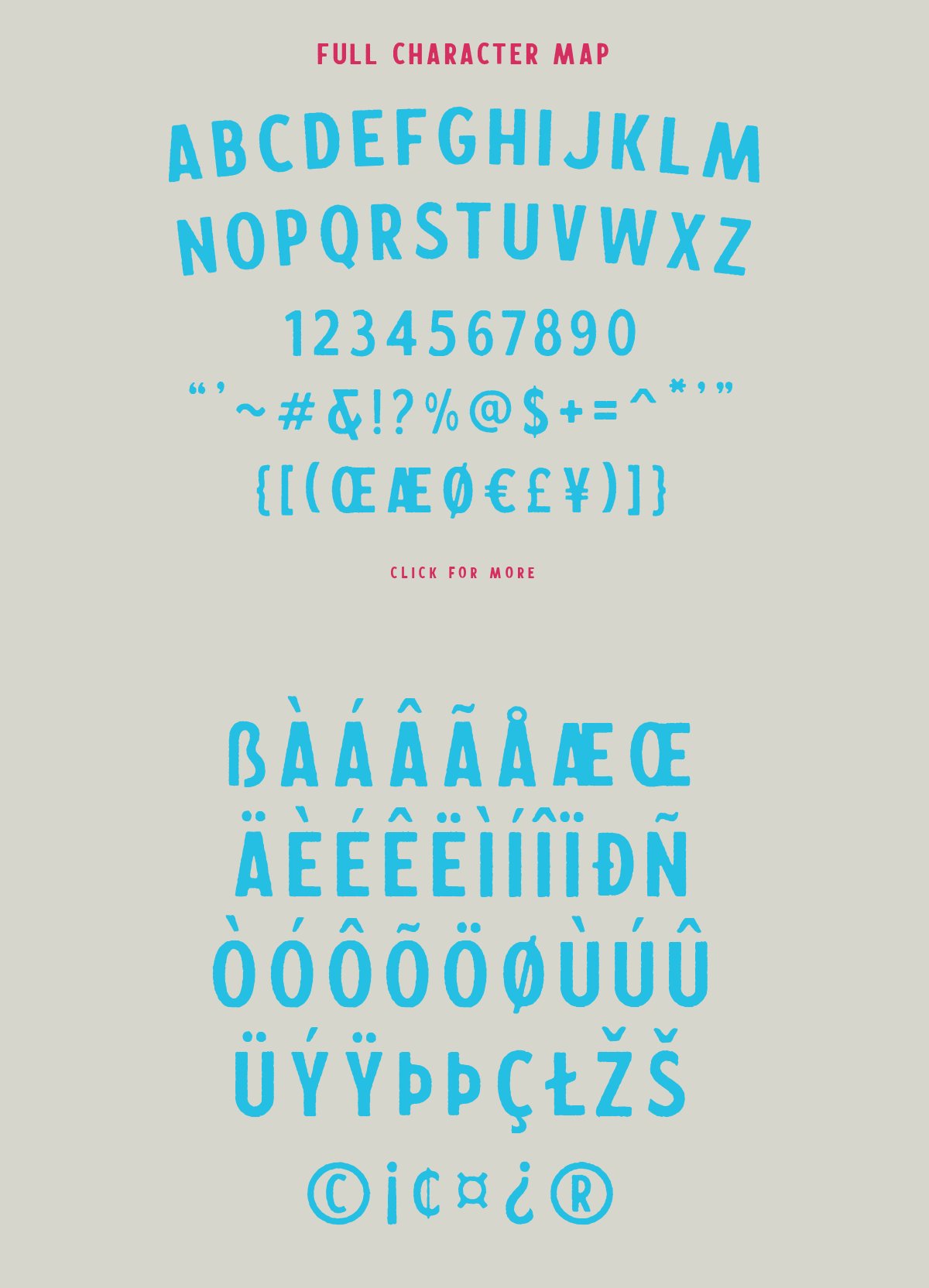 精美无衬线英文字体 Calderock Typeface +