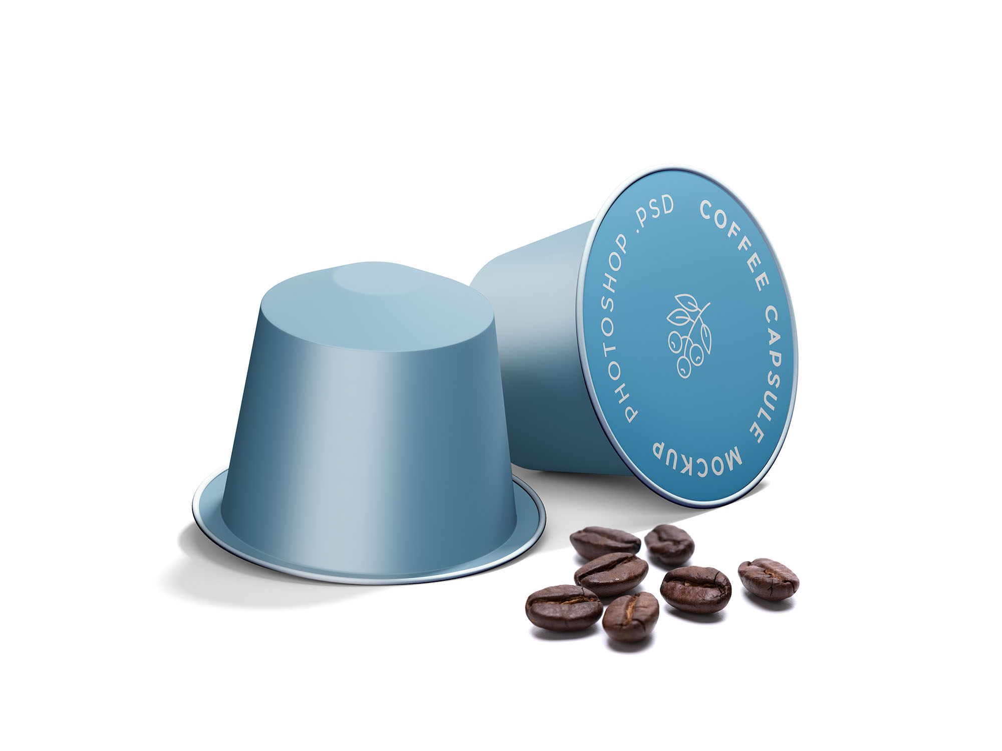 浓缩咖啡胶囊外观设计效果图样机 Espresso Coffe