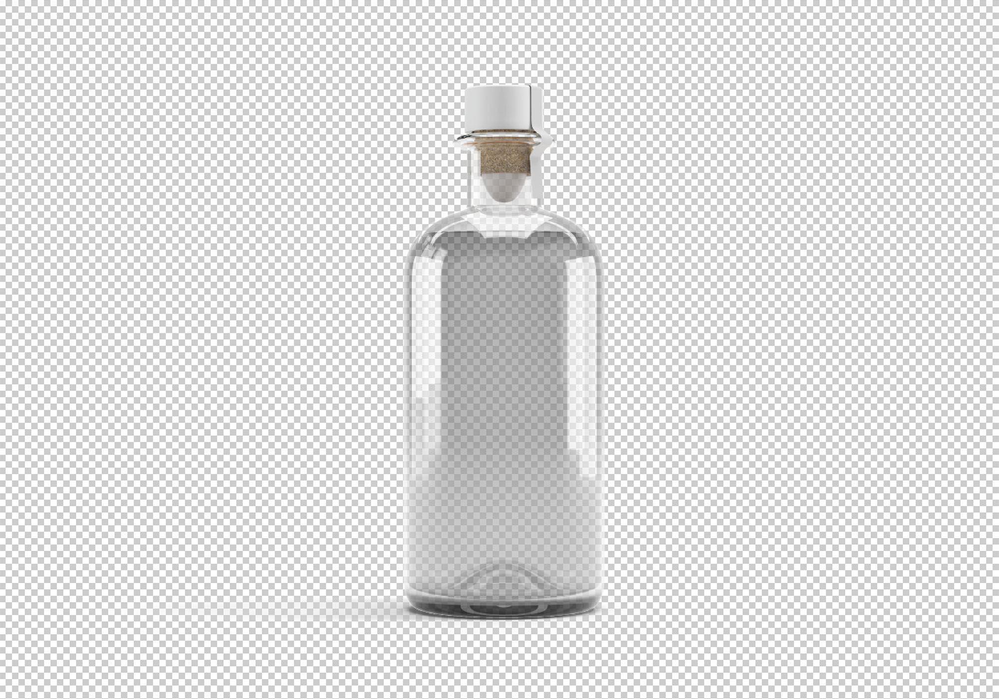 橄榄油瓶贴图样机模版素材 Olive Oil Bottle