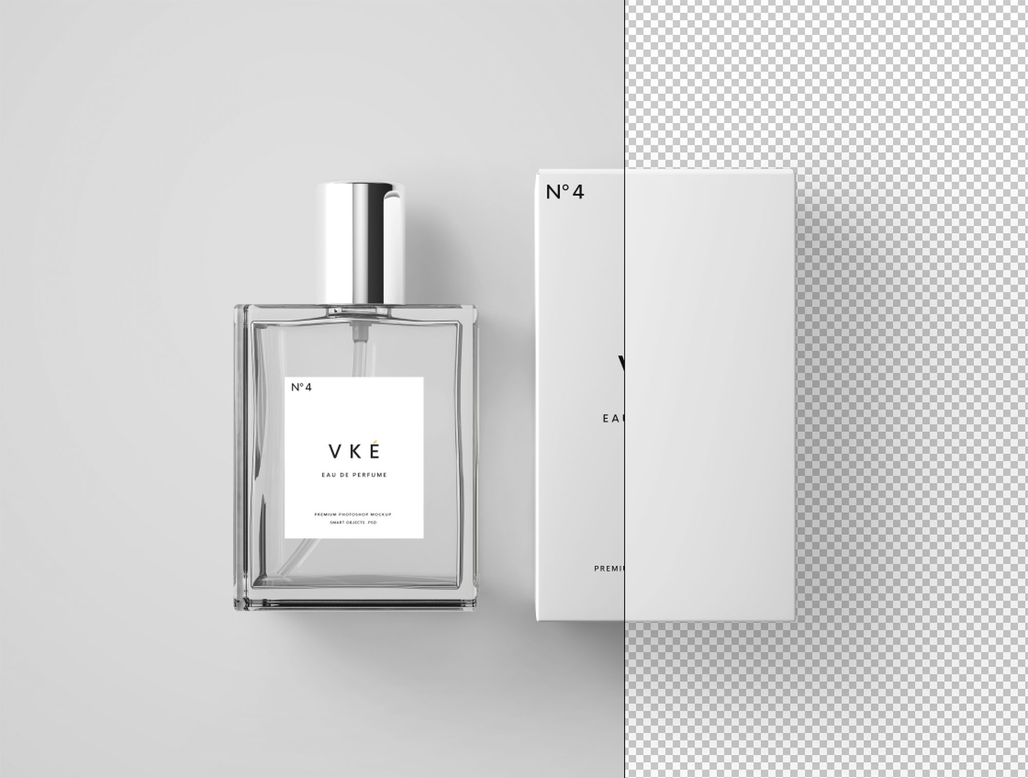 香水瓶＆香水包装盒外观设计样机模板 Perfume Pack