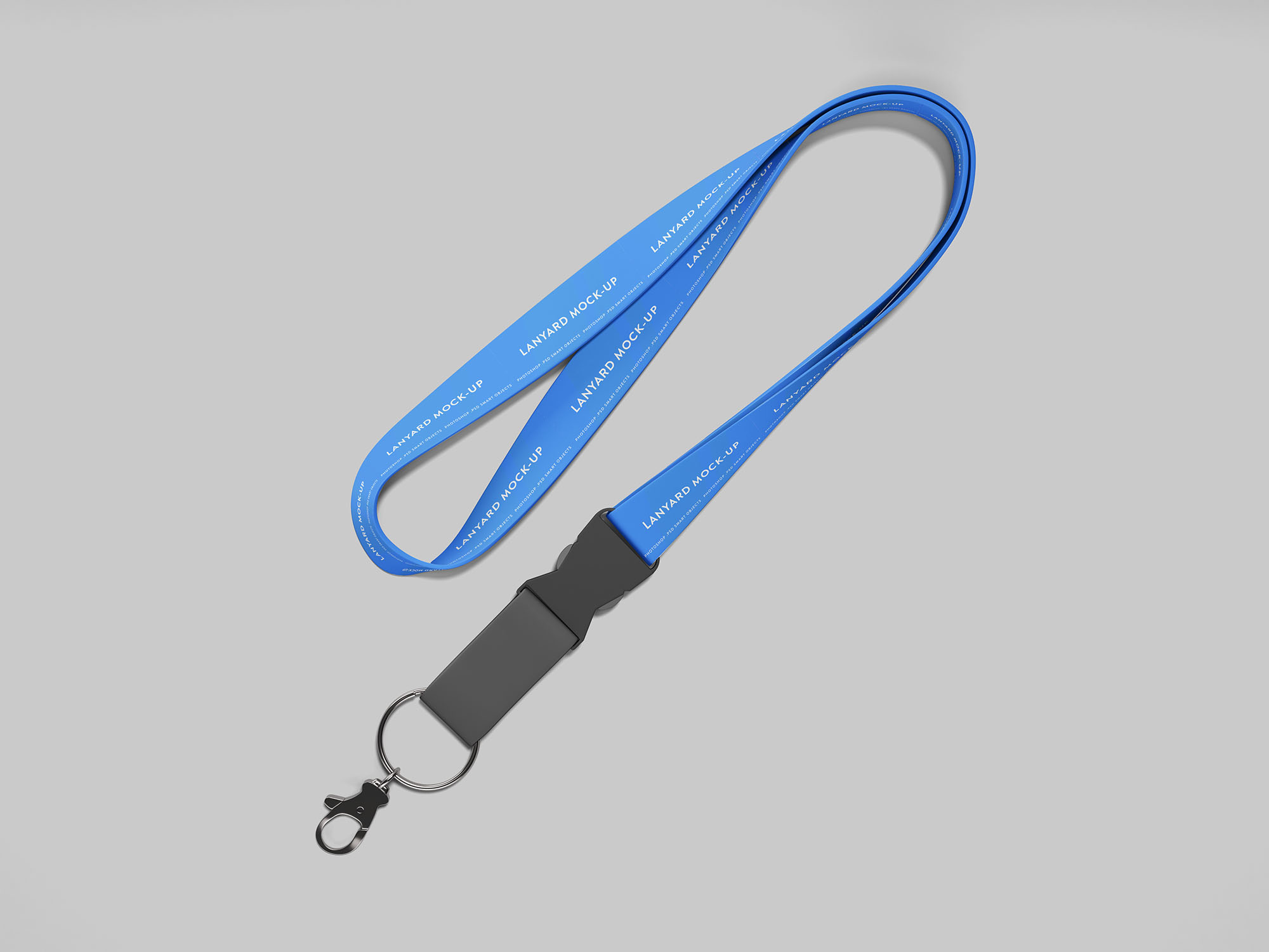 简约挂绳外观设计样机模板 Simple Lanyard Mo