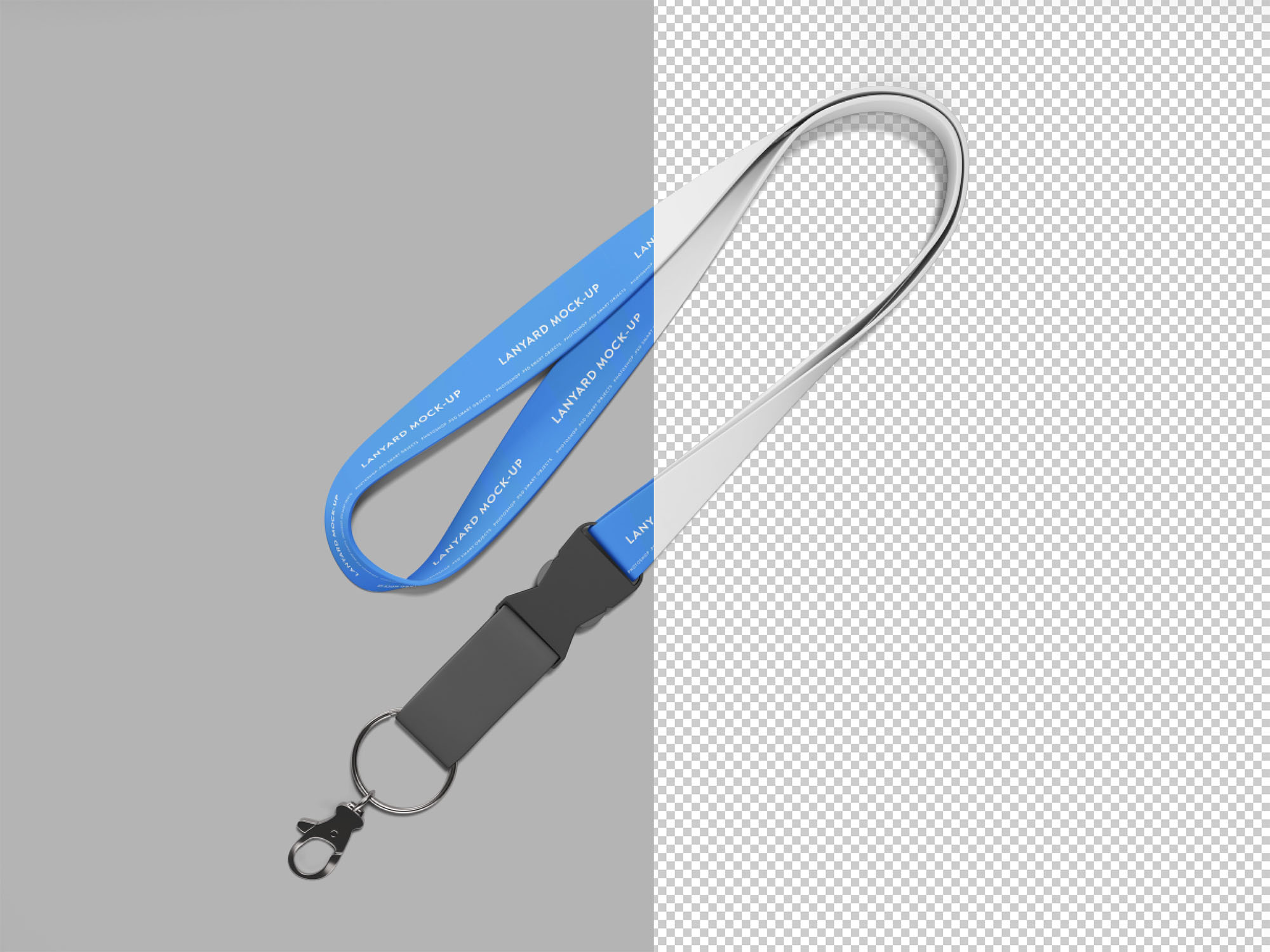 简约挂绳外观设计样机模板 Simple Lanyard Mo