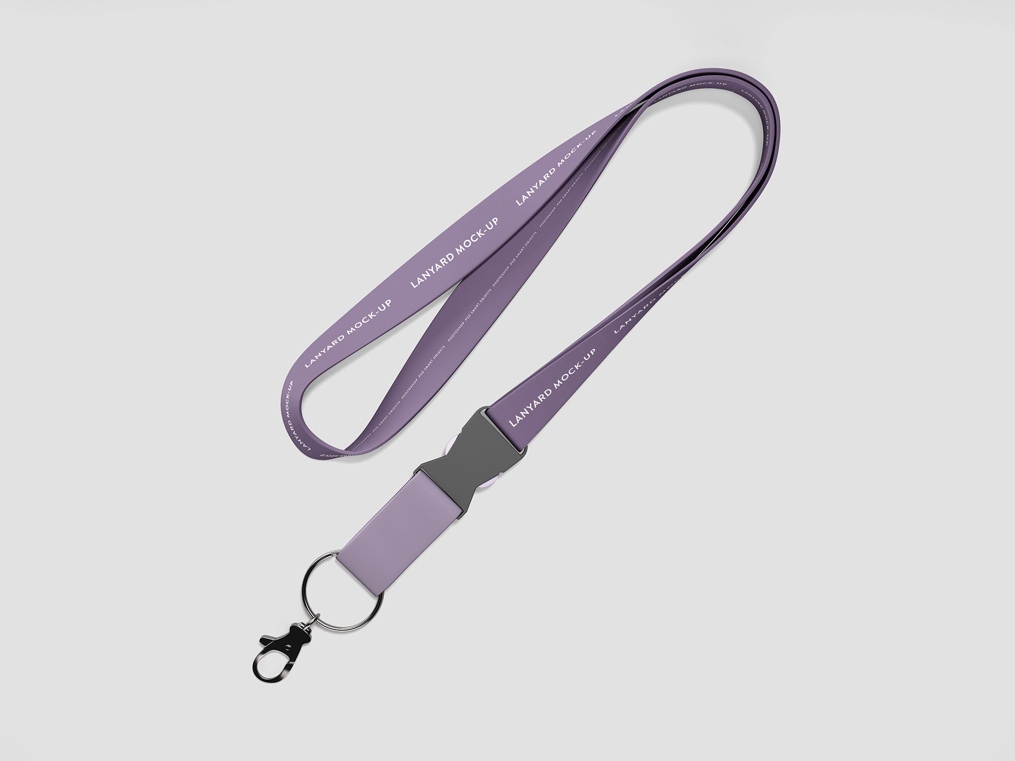 简约挂绳外观设计样机模板 Simple Lanyard Mo