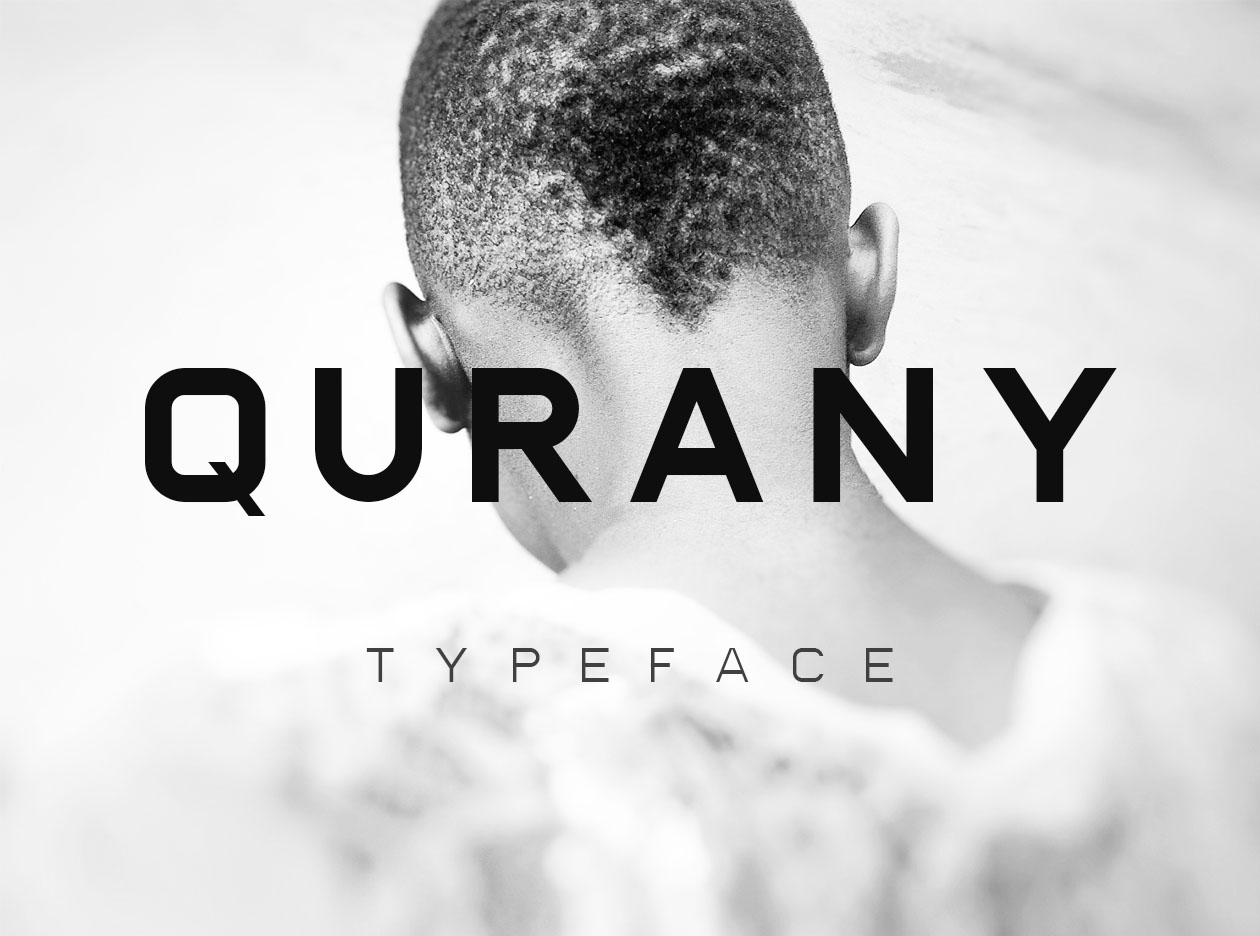 精彩和大胆的字体 Qurany 4 Styles Upper