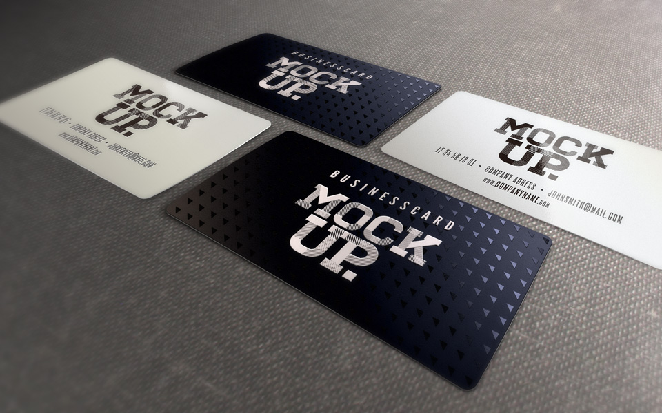 设计风格企业名片模板 Psd Business Card M