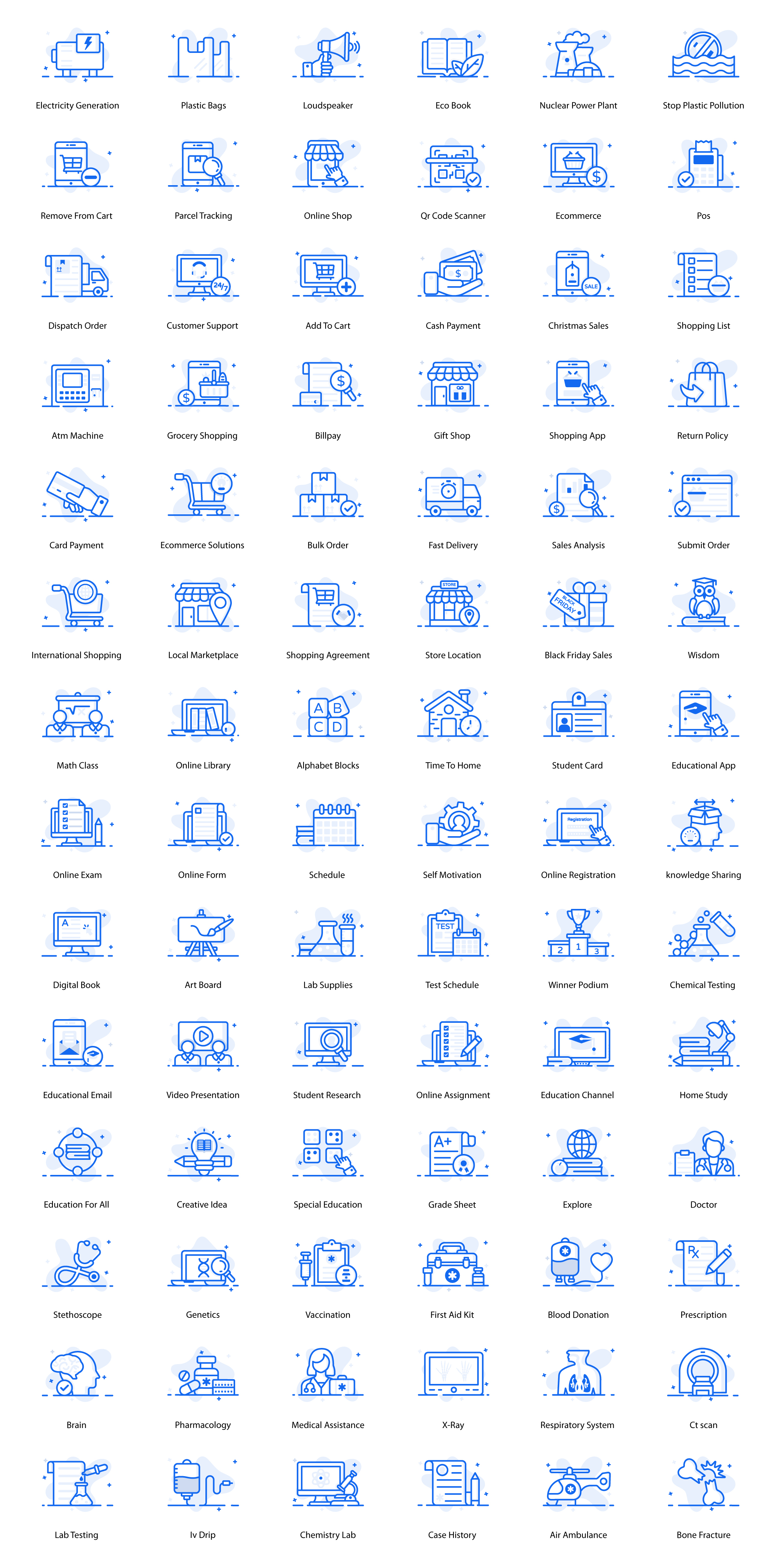 600个高级UI概念图标集 Premium Outline